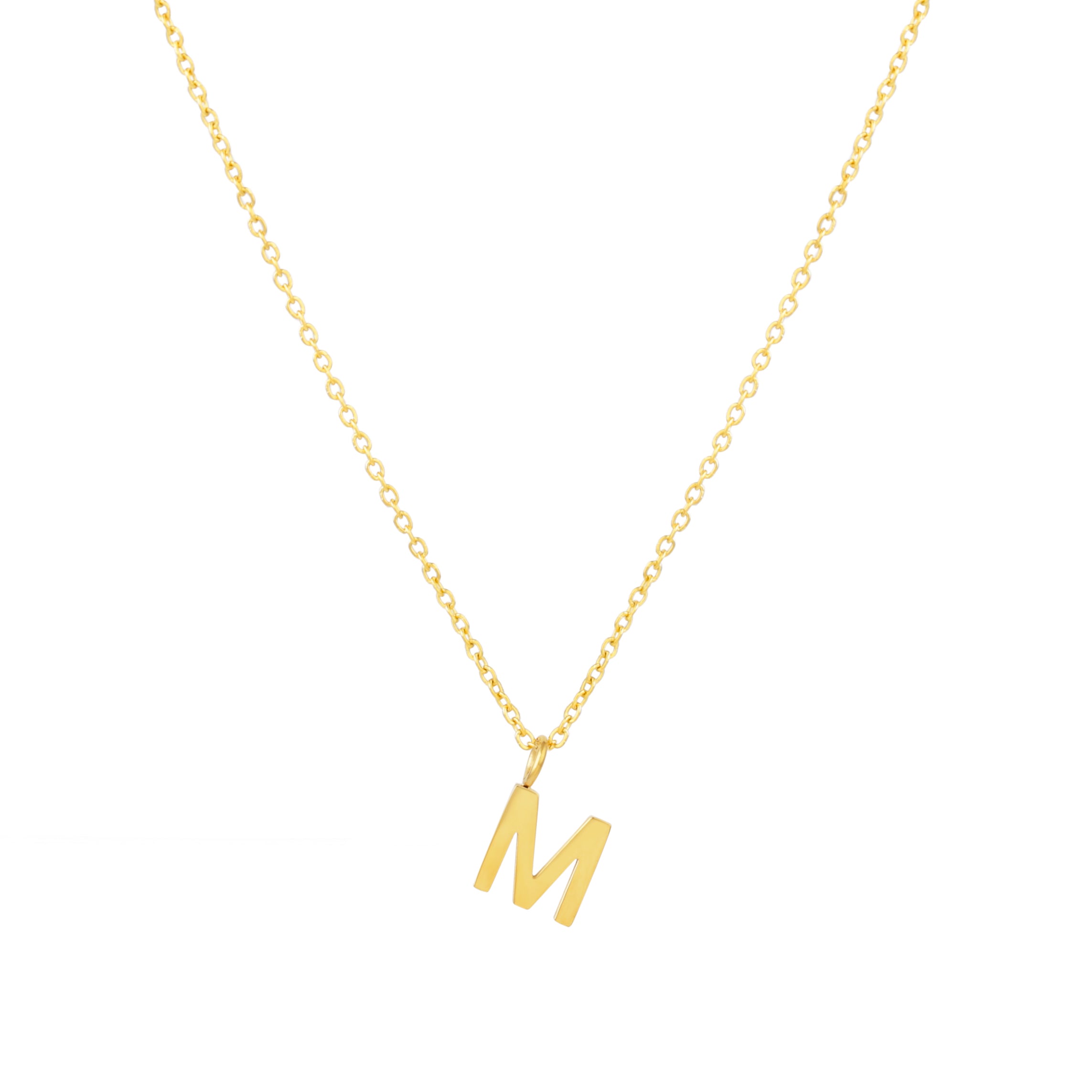 Athena Initial Necklace