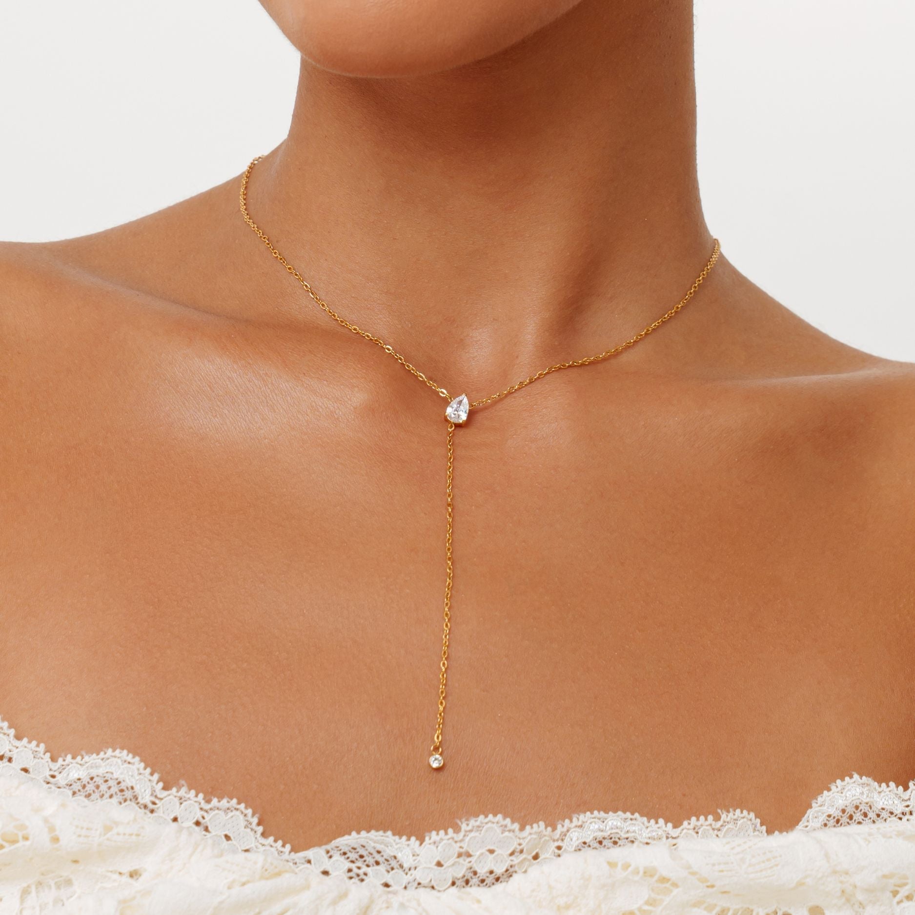 Athena Lariat Necklace