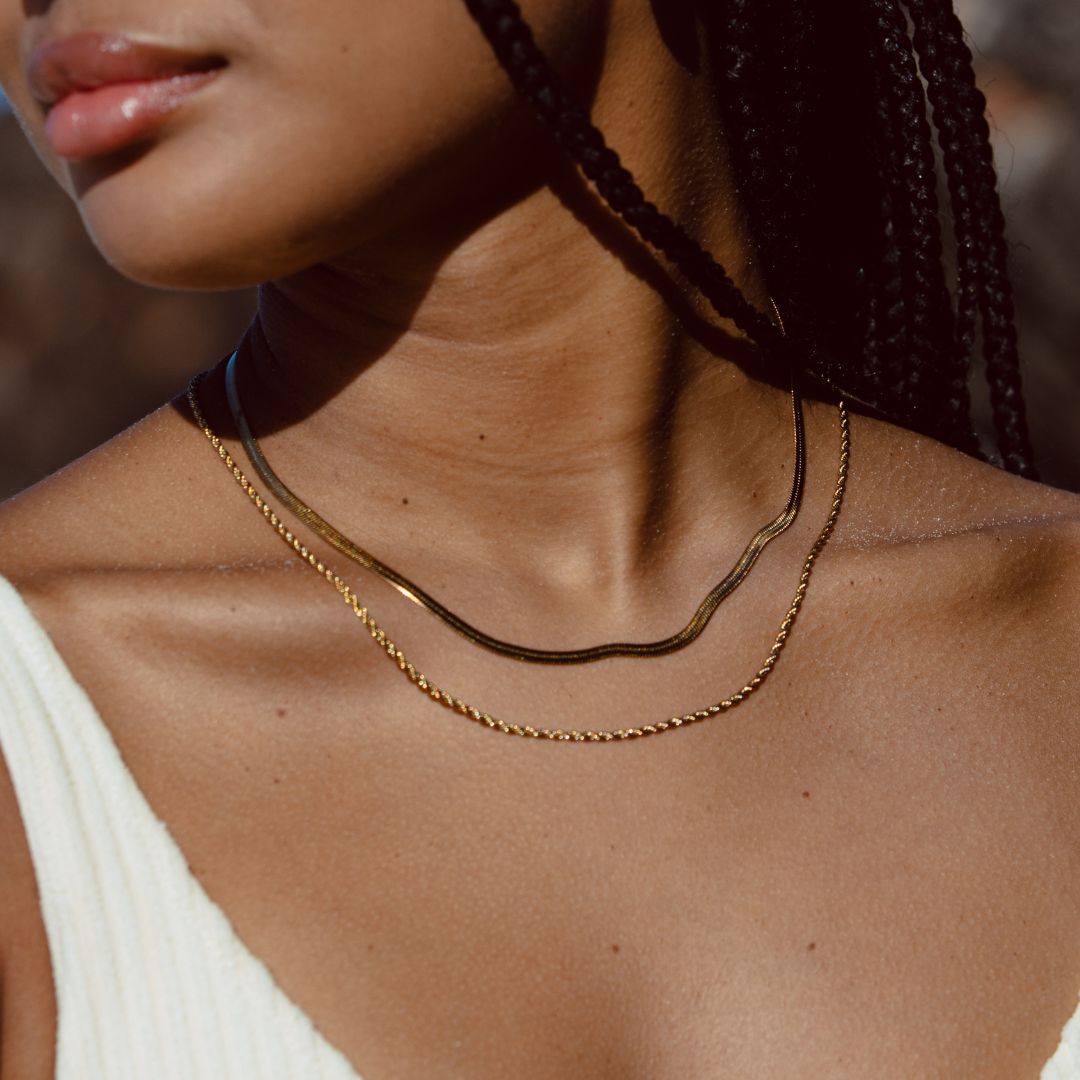 Athena "Ios" Layered Necklace