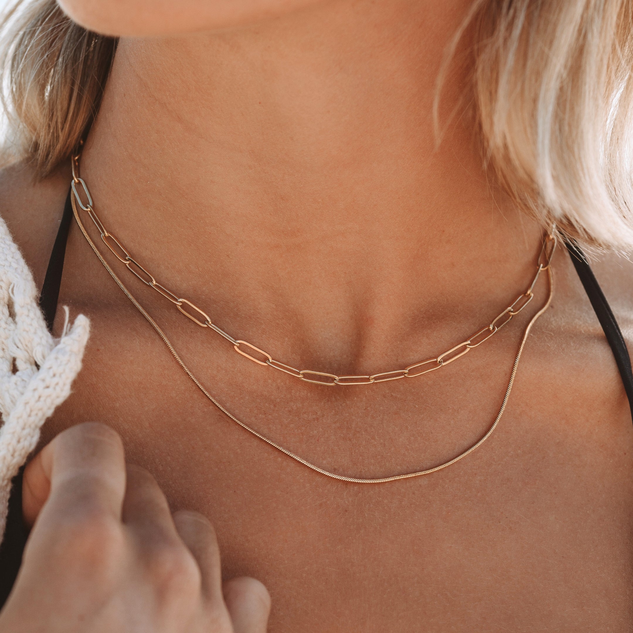 Athena "Melrose" Layered Necklace