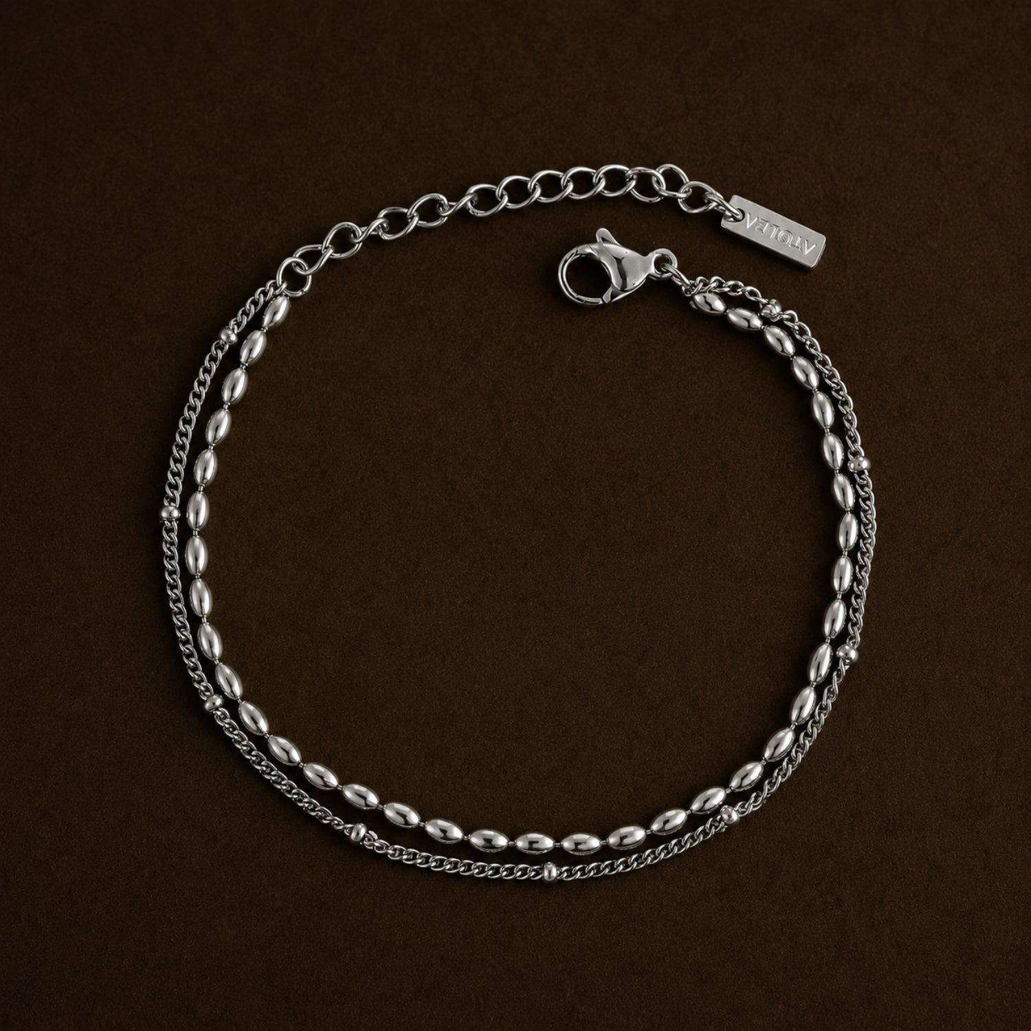 Athena Layered Pebble Bracelet