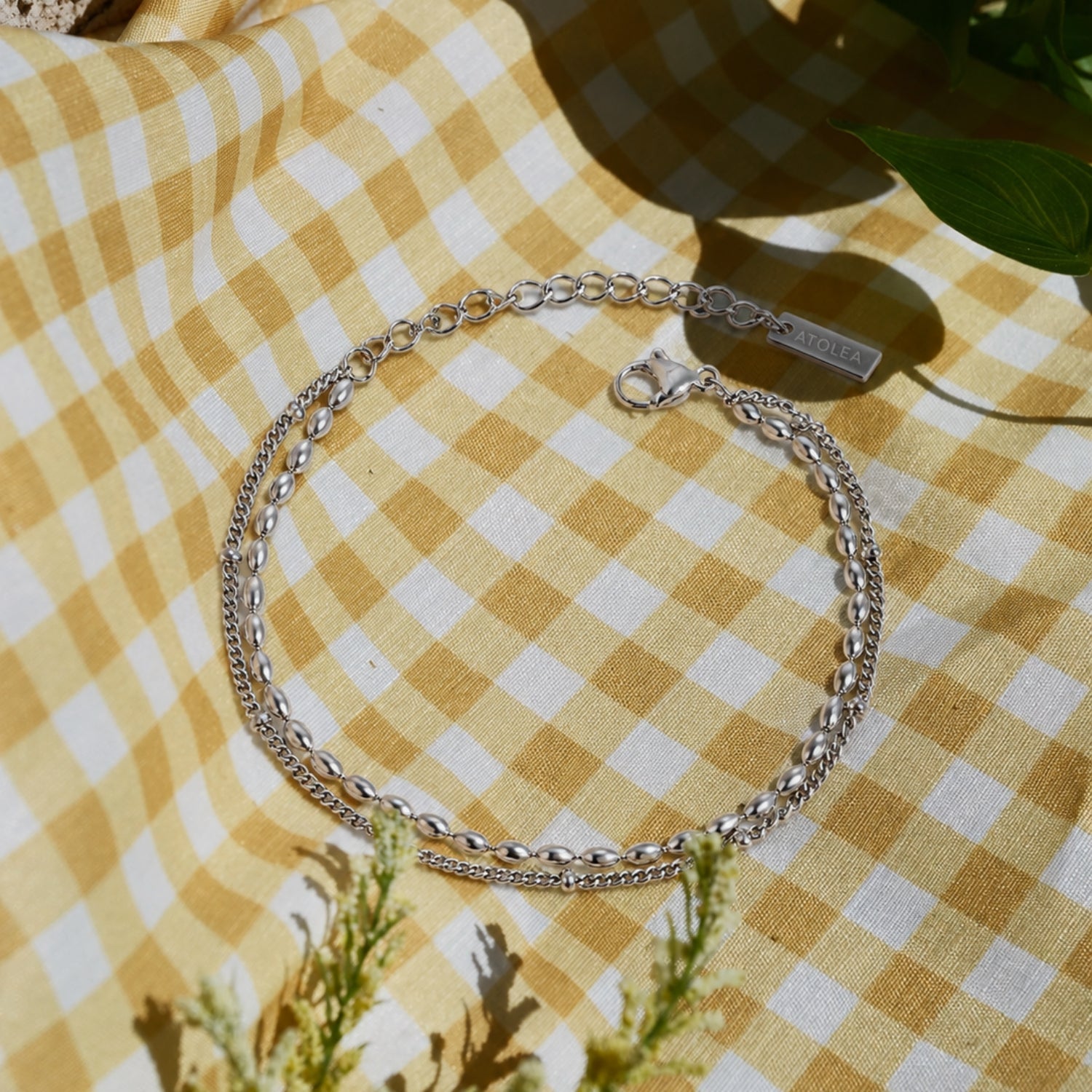 Athena Layered Pebble Bracelet