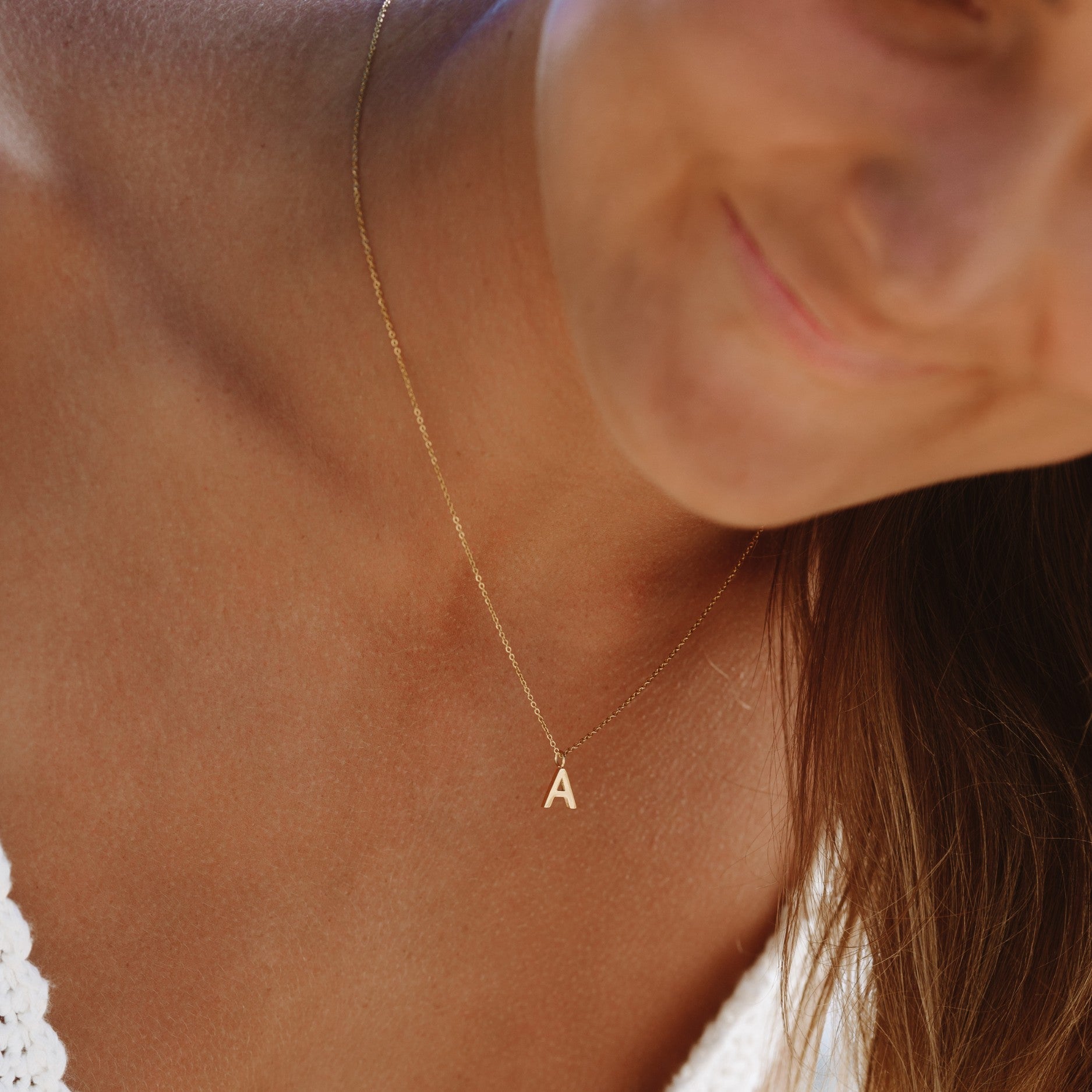 Athena Initial Necklace
