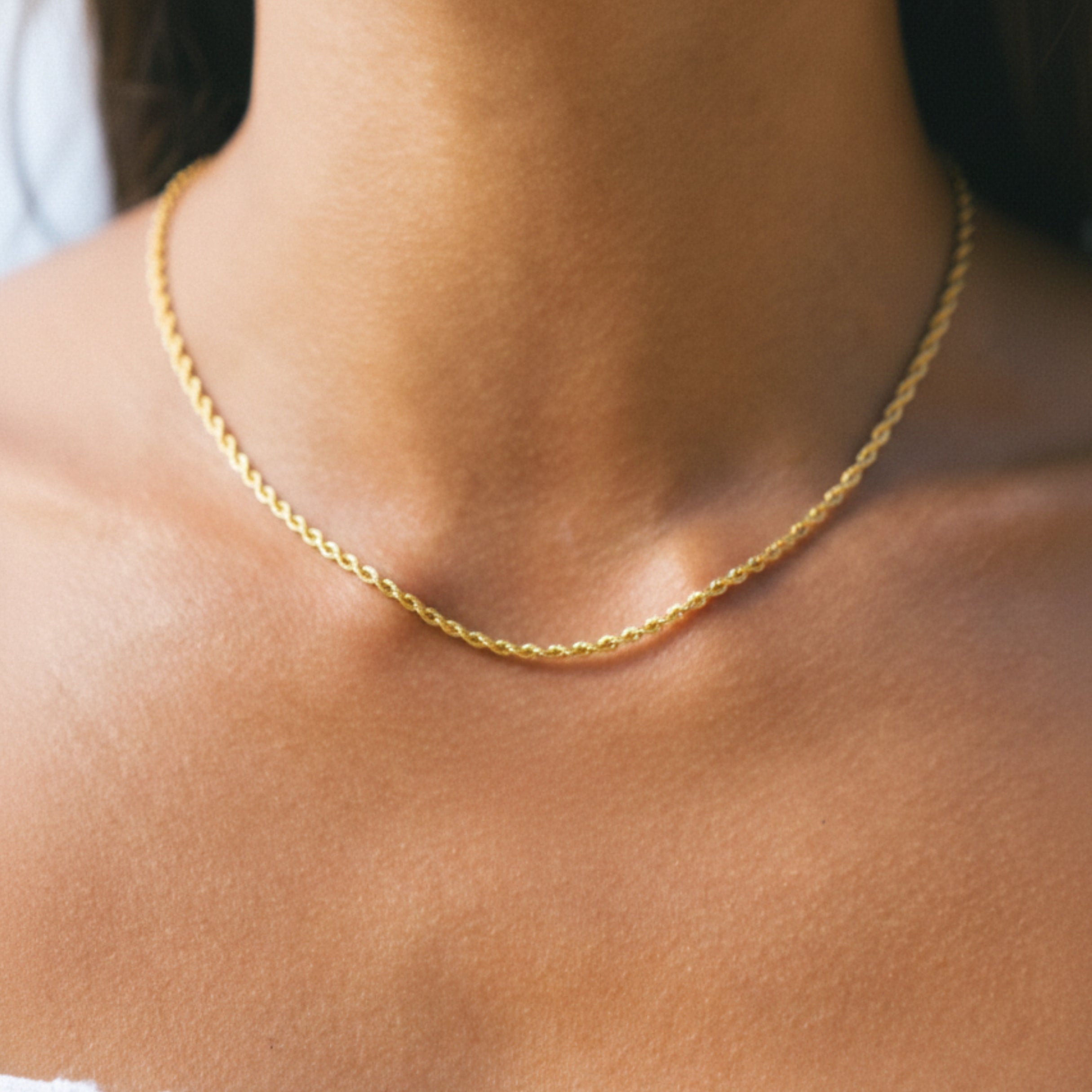 Athena "Calvi" Rope Chain Necklace