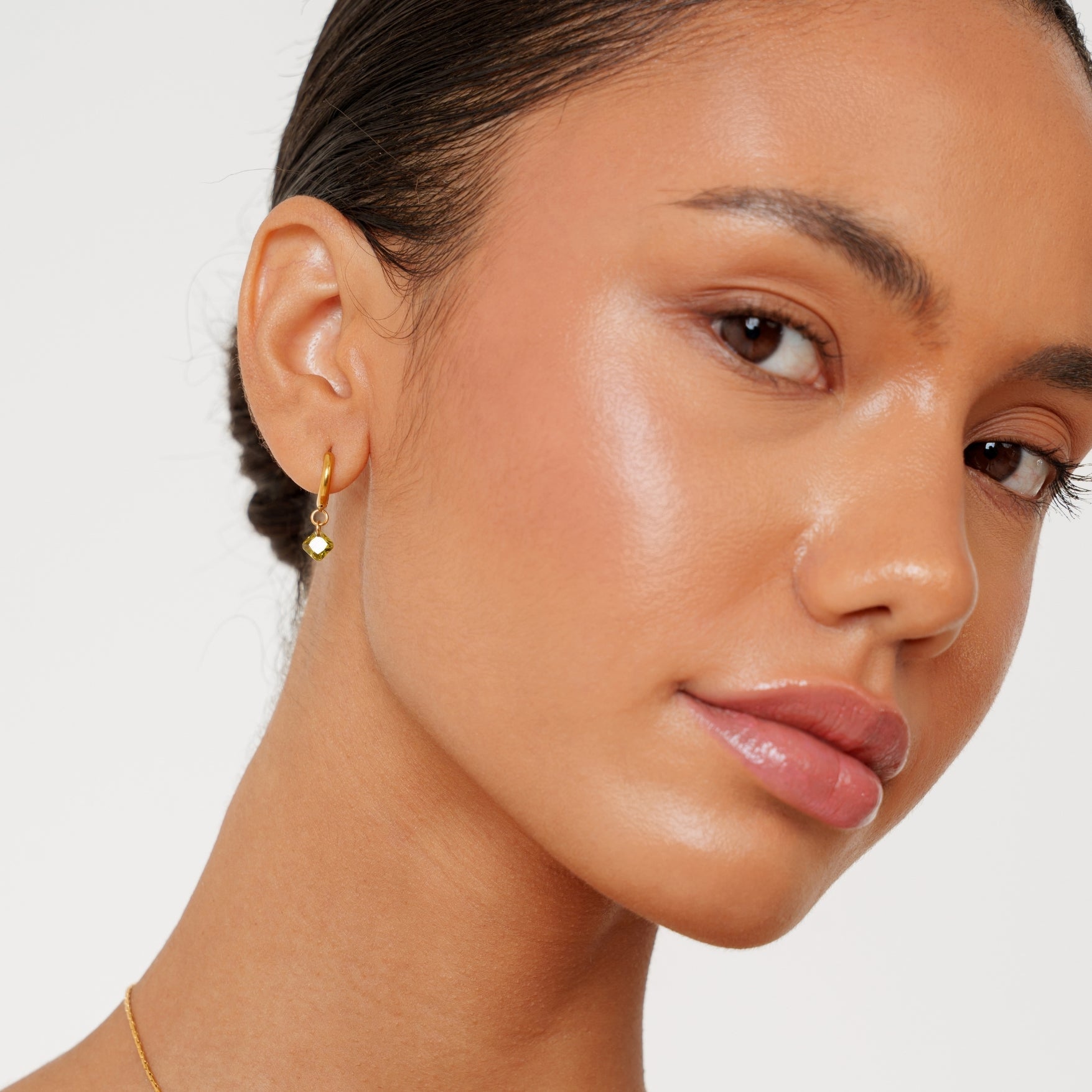 Athena Lime Hoops