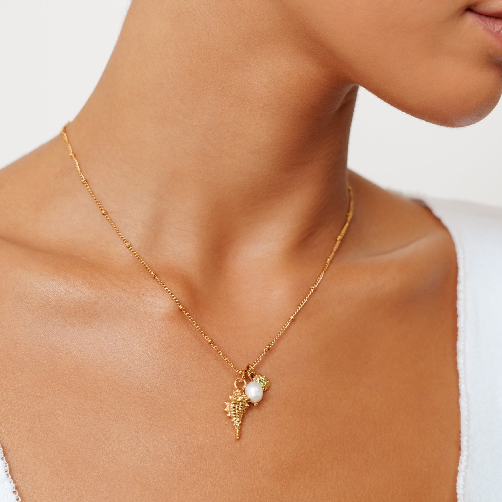 Athena Ocean Charms Necklace