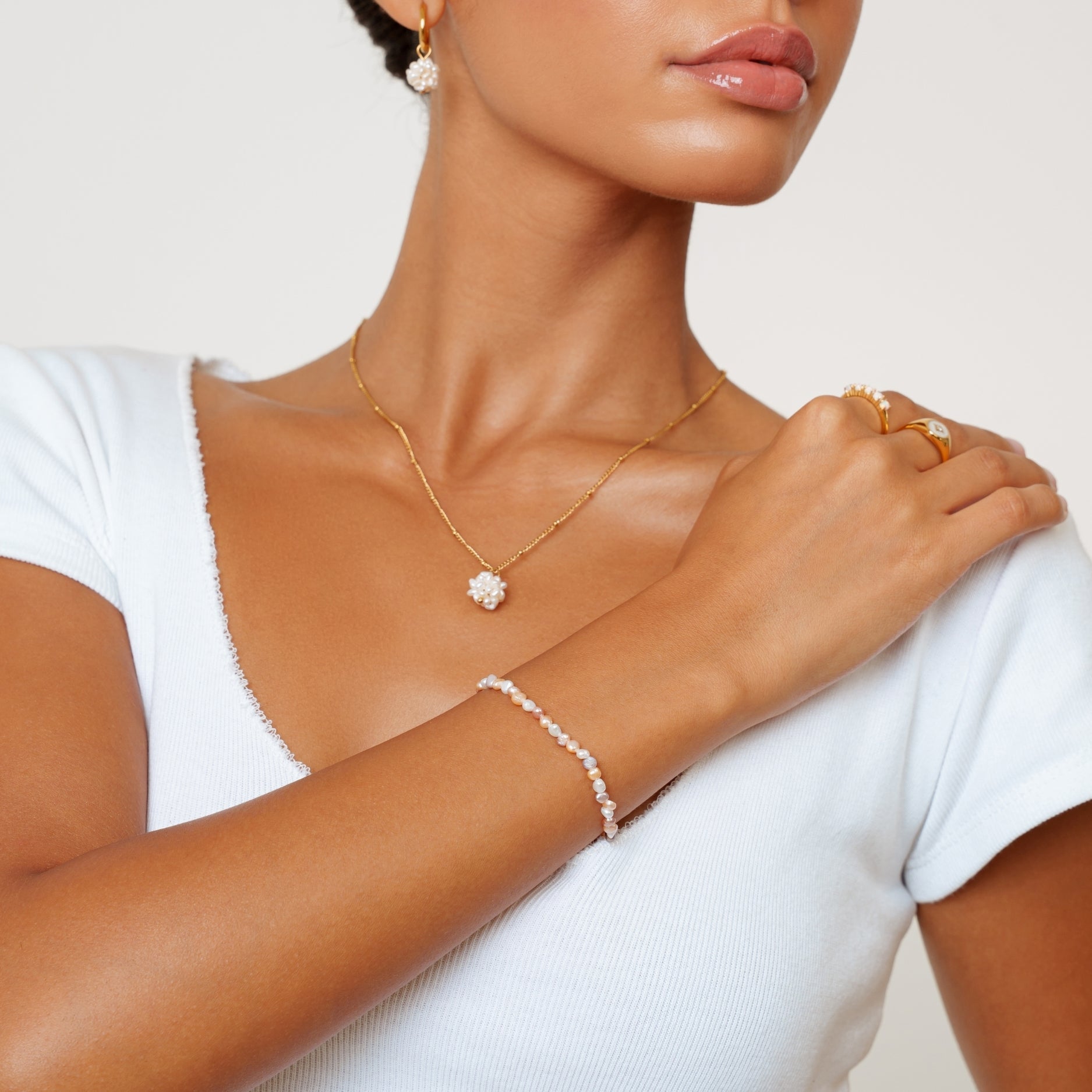Athena Perla Rosa Bracelet