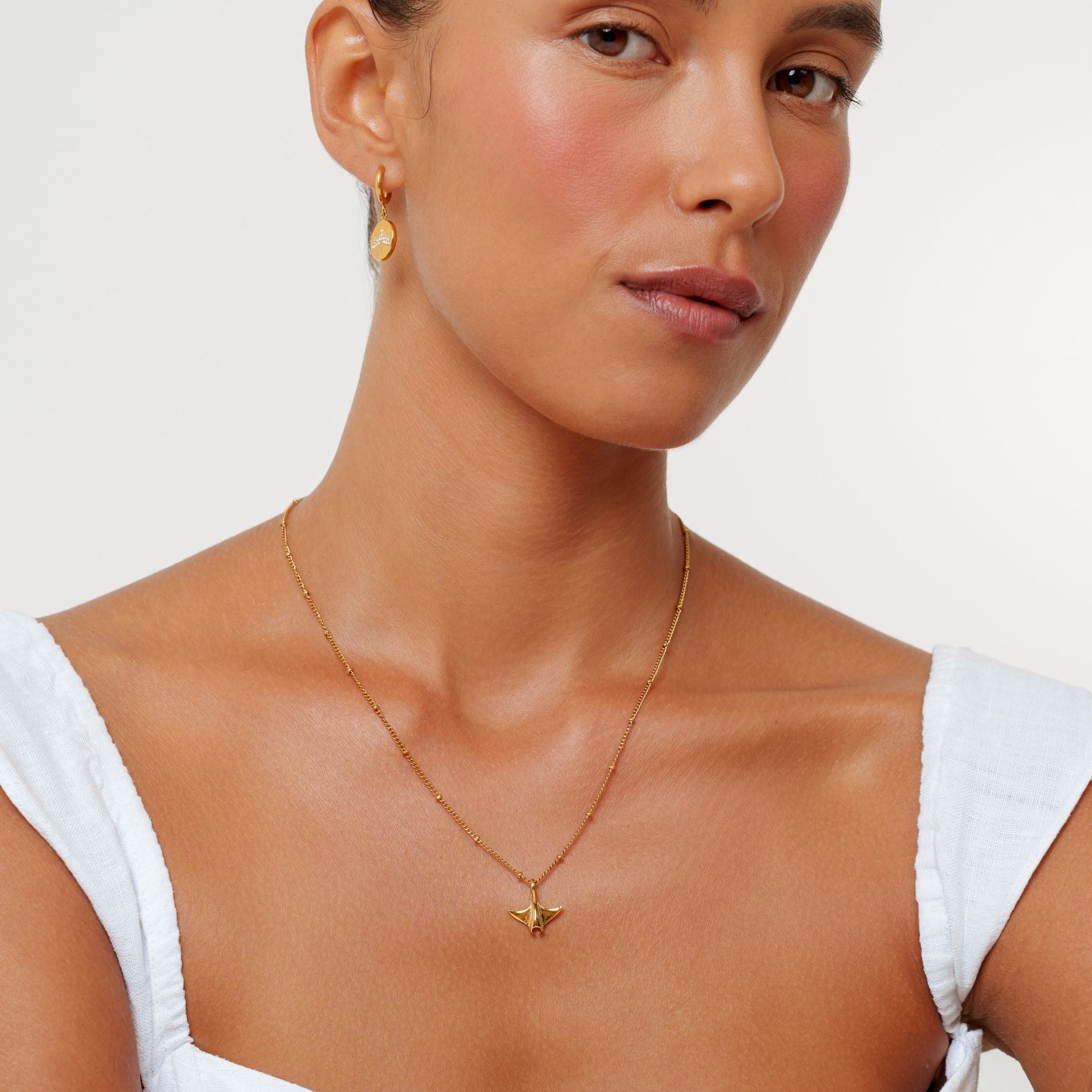 Athena Manta Necklace