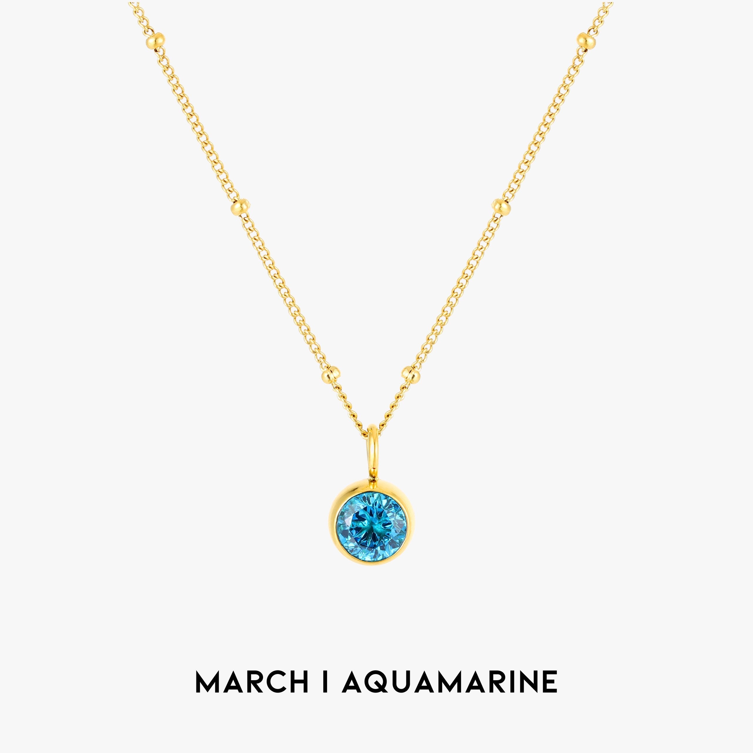 Athena Birthstone Necklace