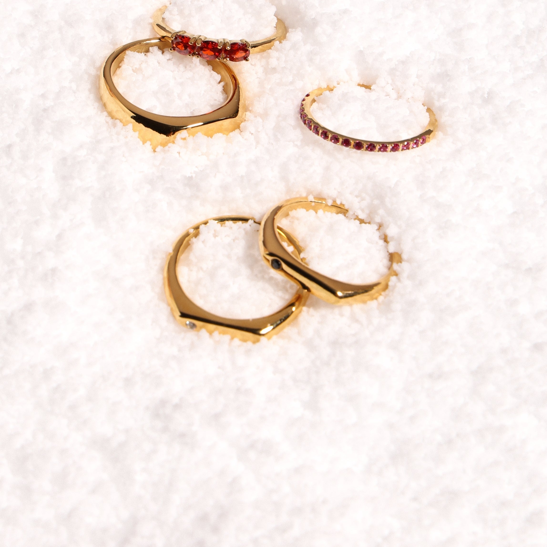 Athena “Best Friends” Rings Set