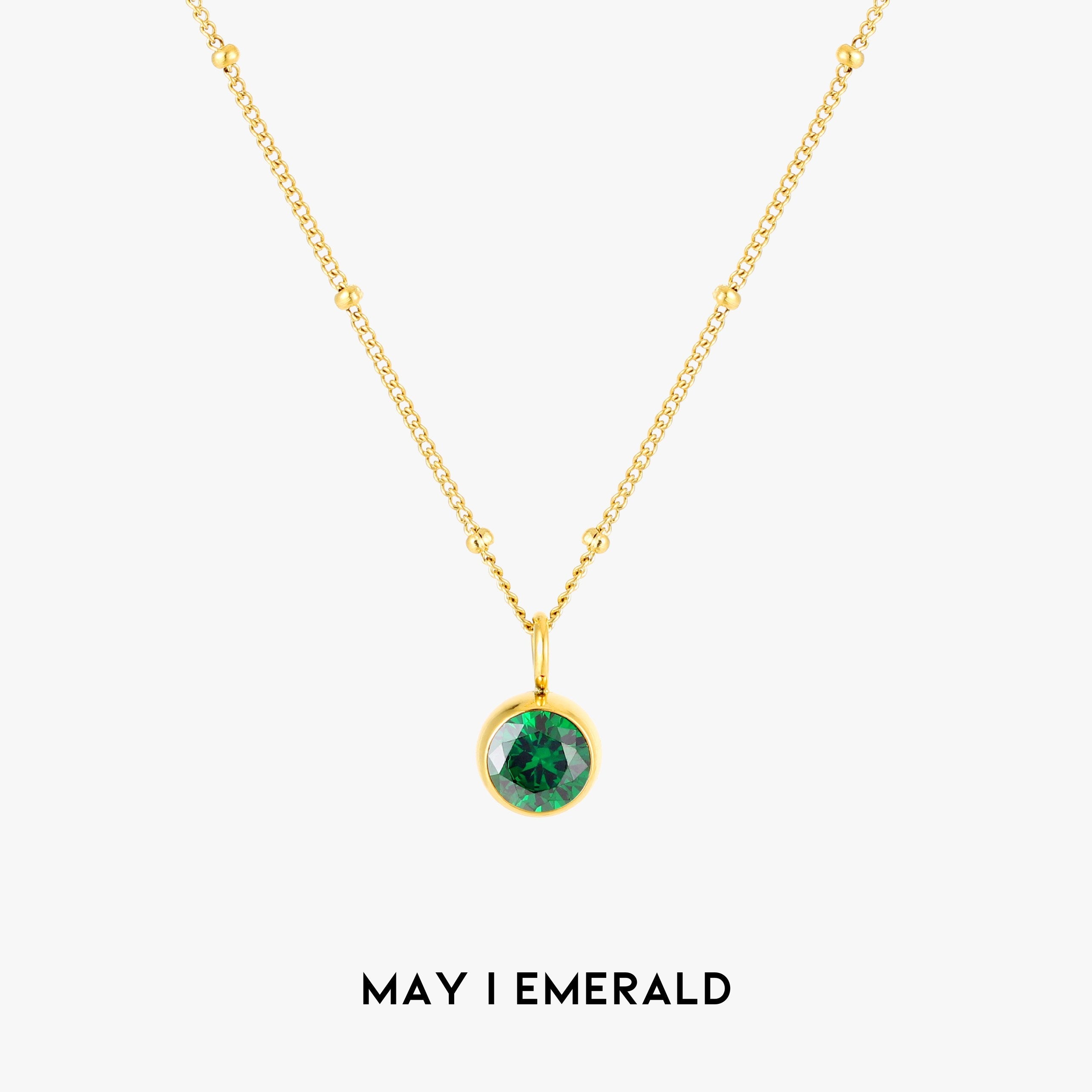 Athena Birthstone Necklace