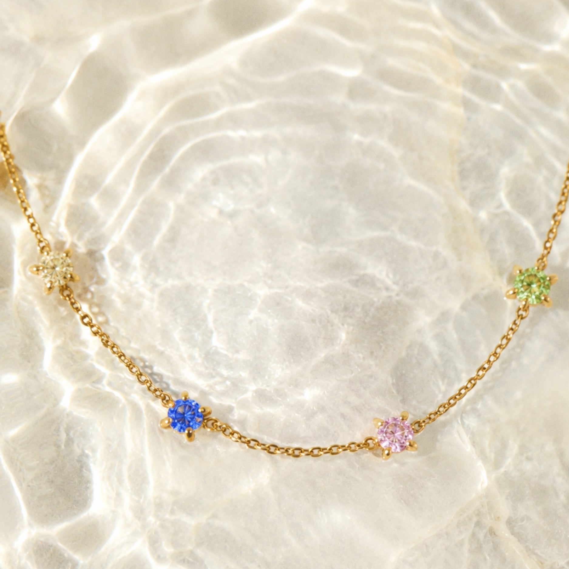 Athena Custom Birthstone Bracelet