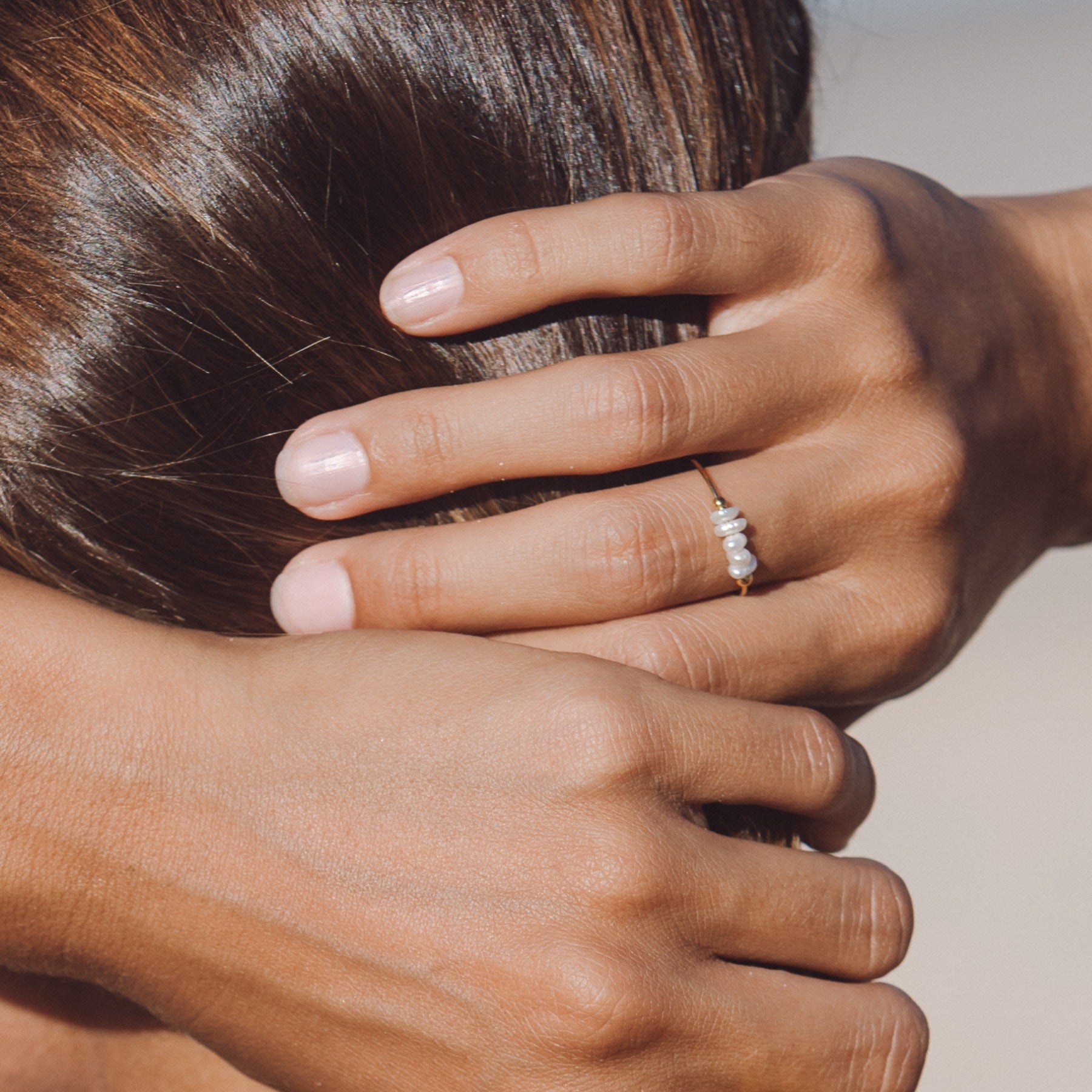 Athena Mini Pearls Ring