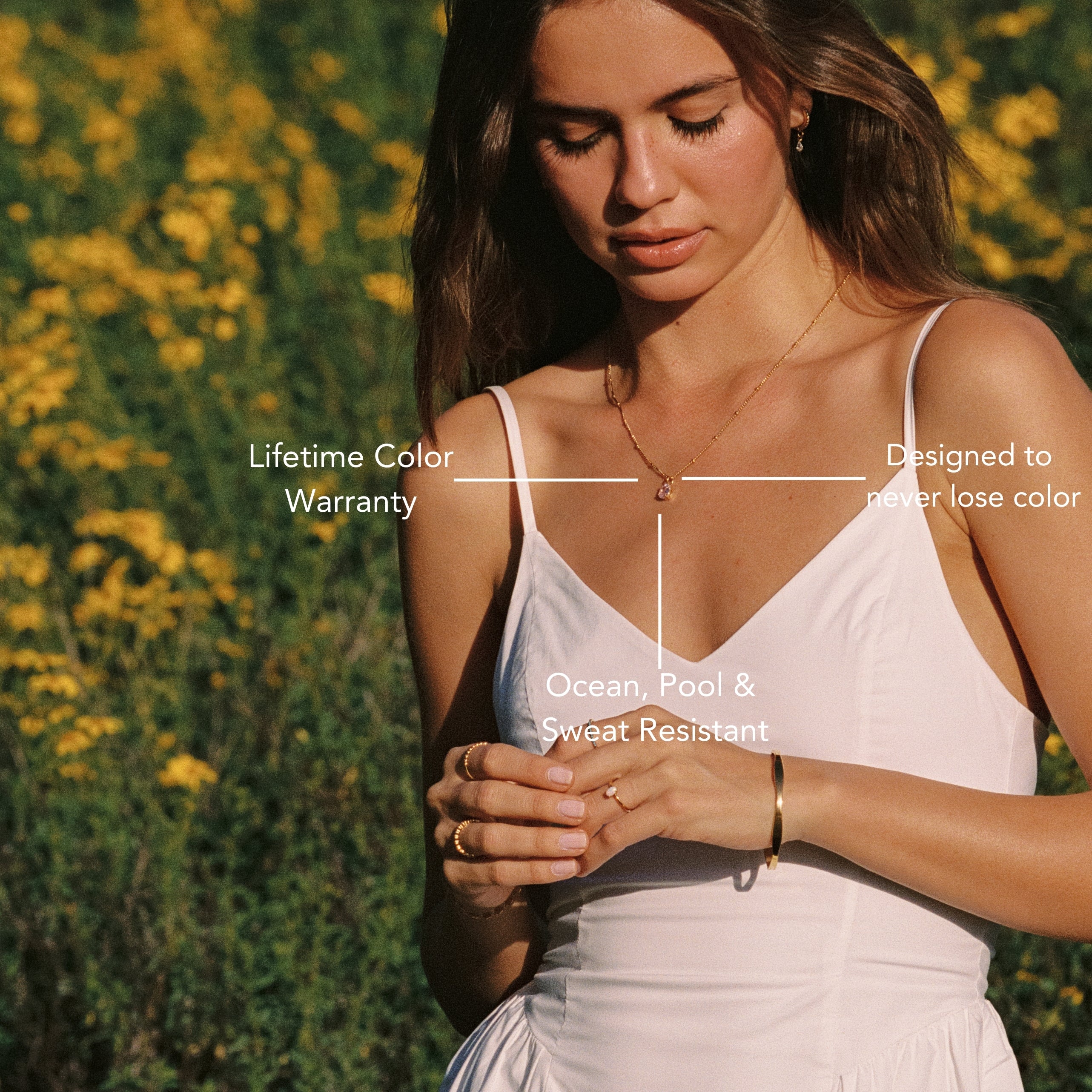 Athena Rosé Necklace