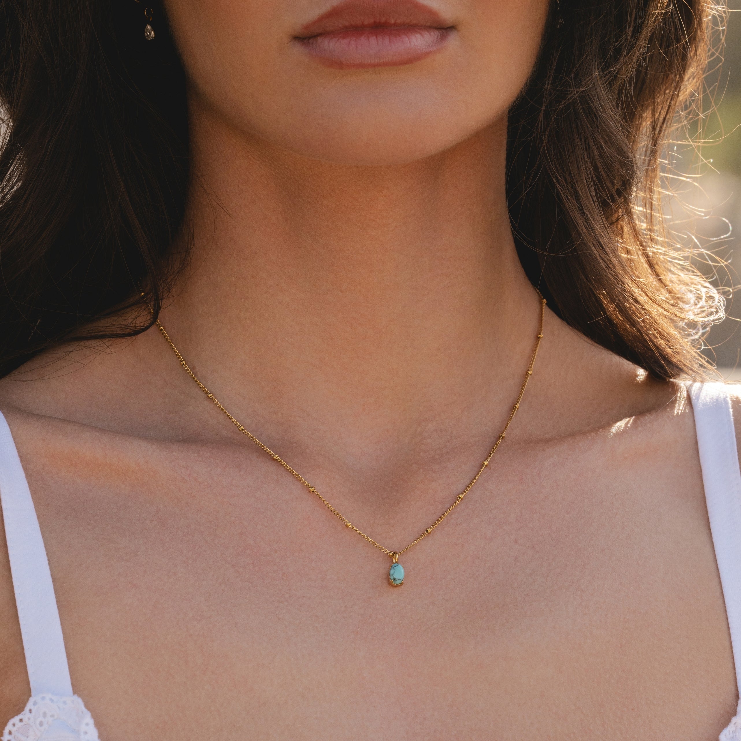 Athena Turquoise Pendant