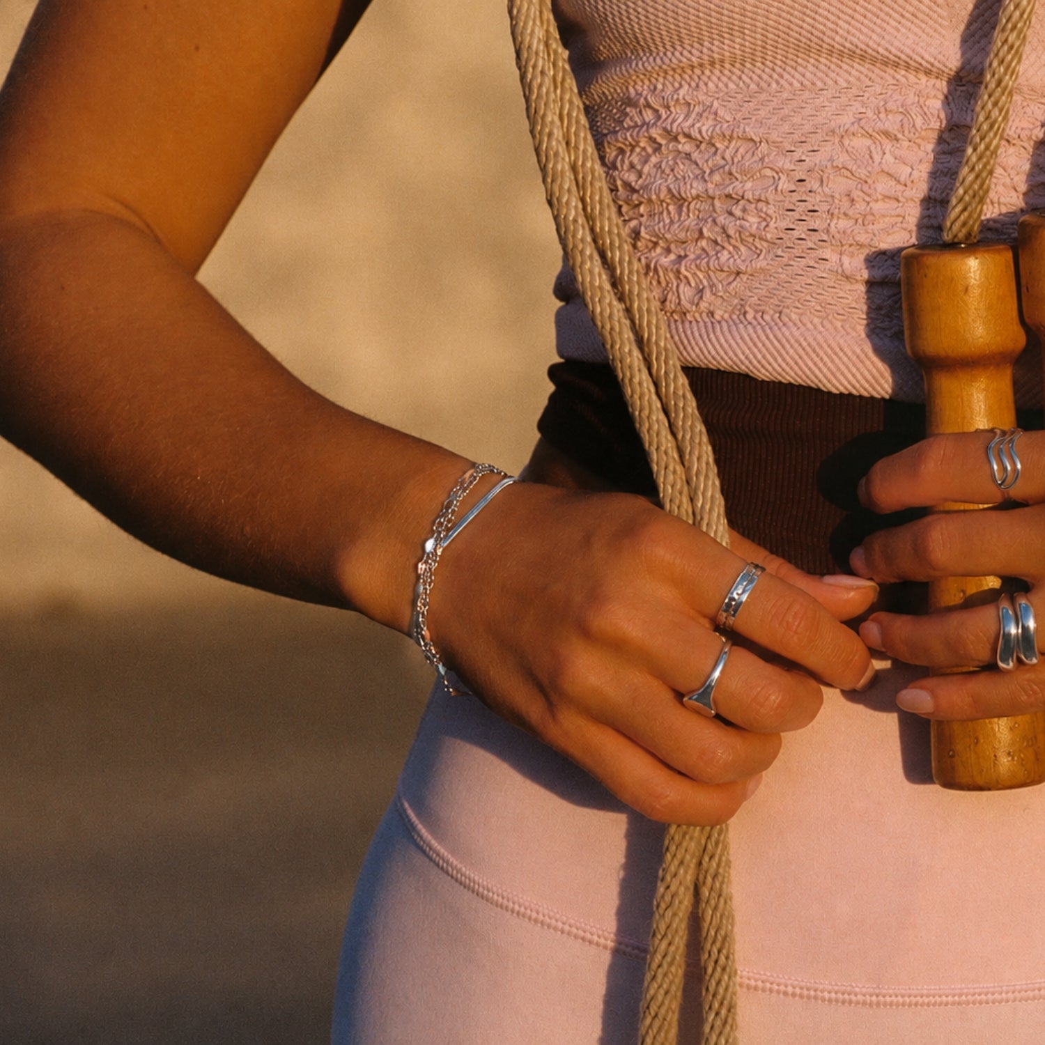 Athena Rainbow Dainty Bracelet