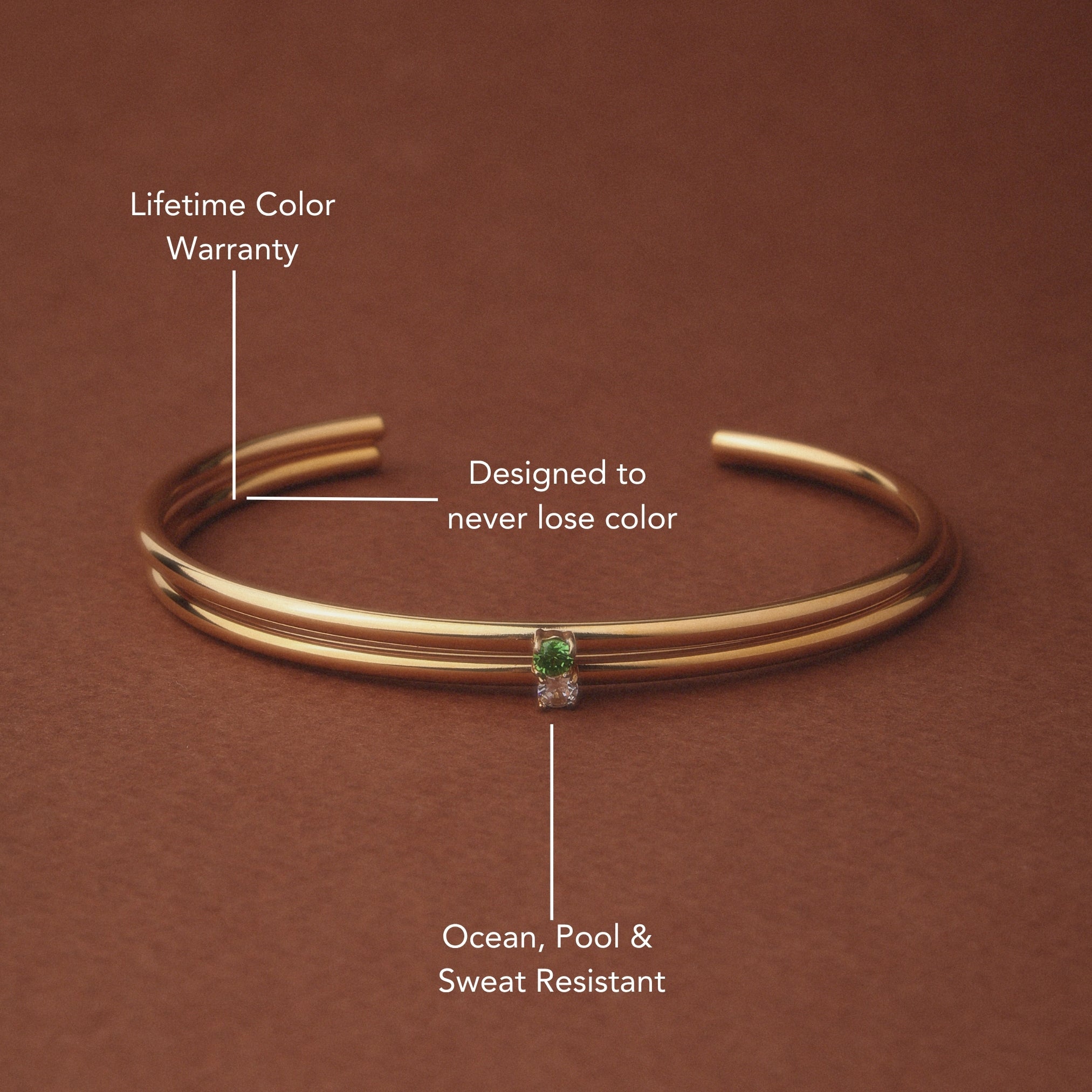 Athena Thin Solar Cuff