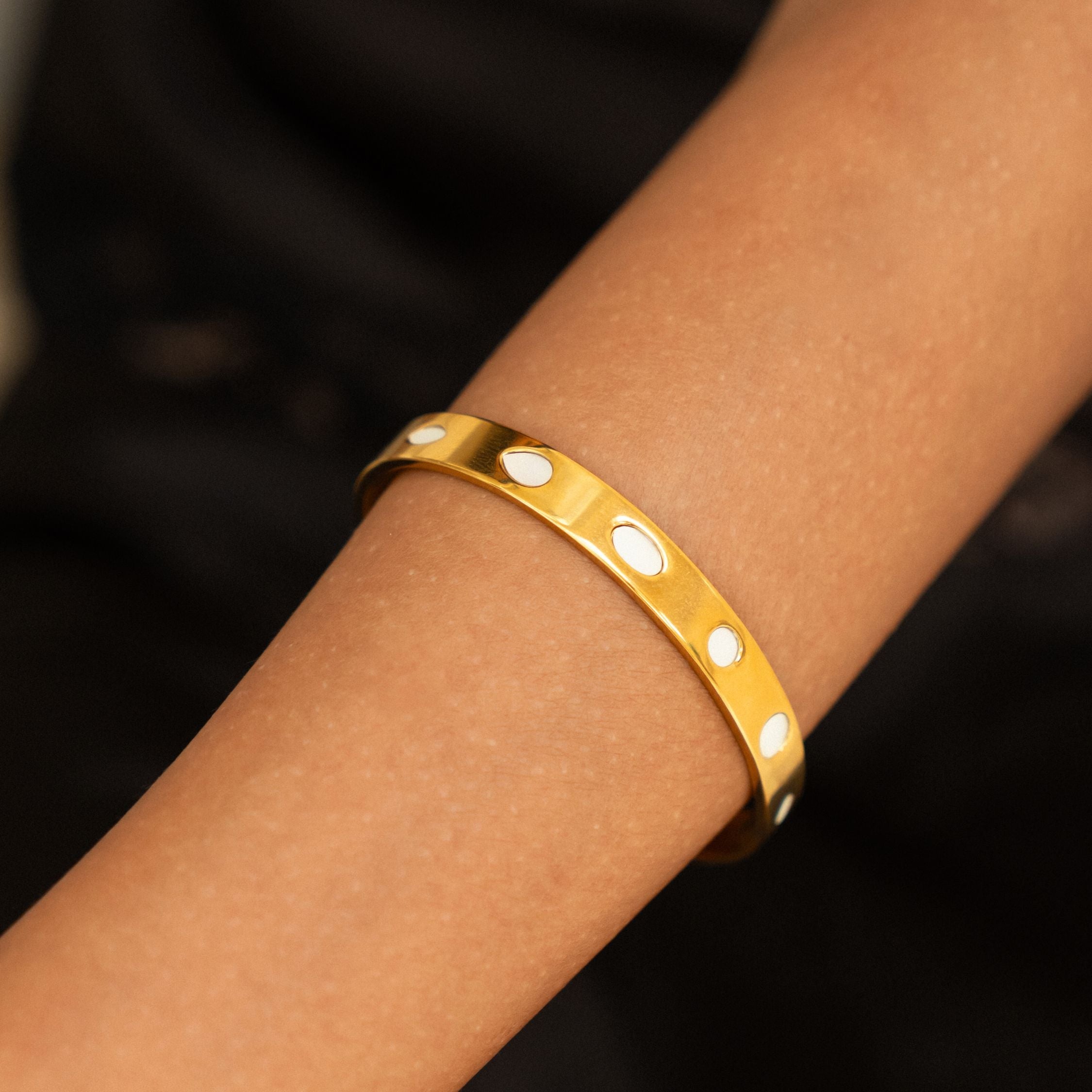 Athena Mother of Pearl Cuff