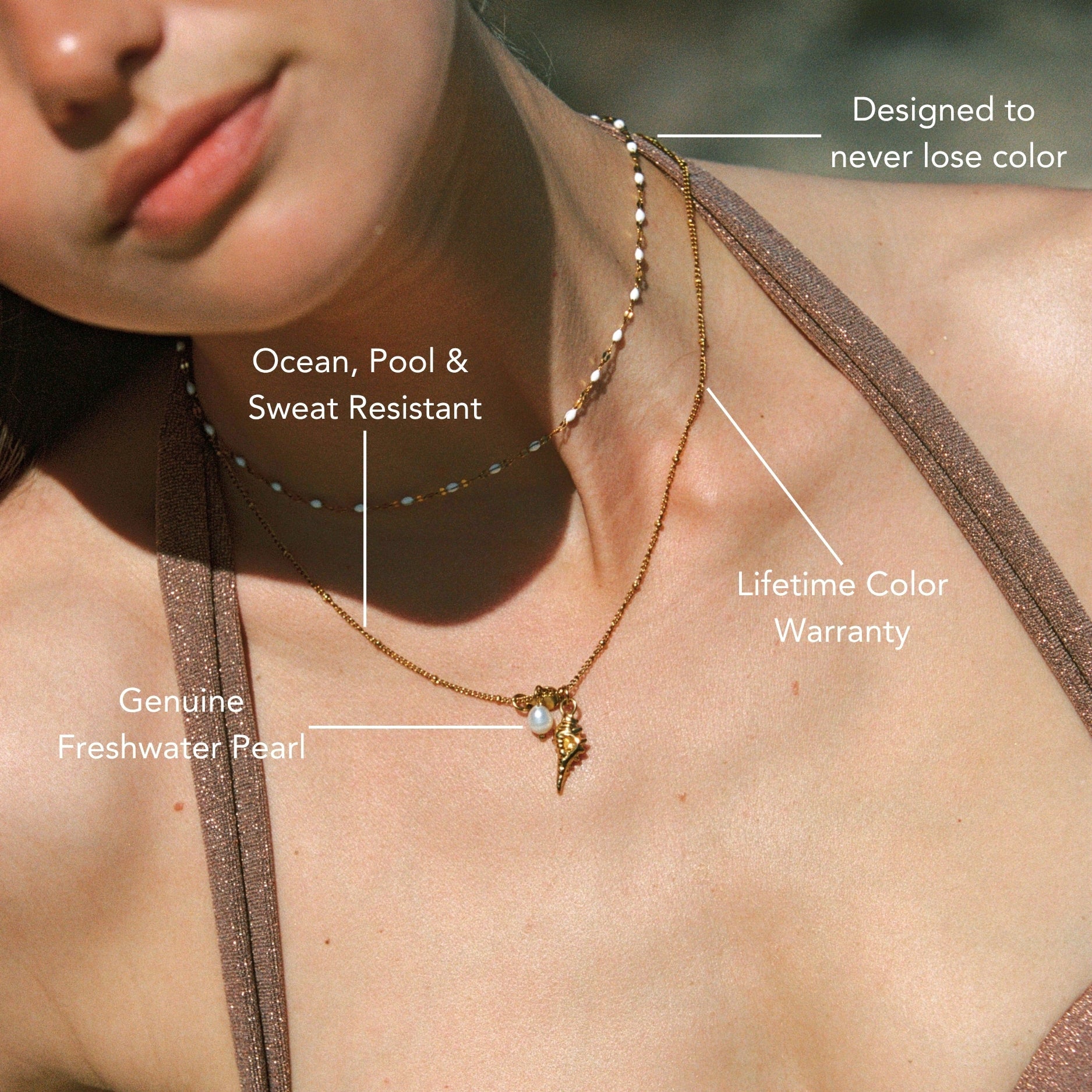 Athena Ocean Charms Necklace