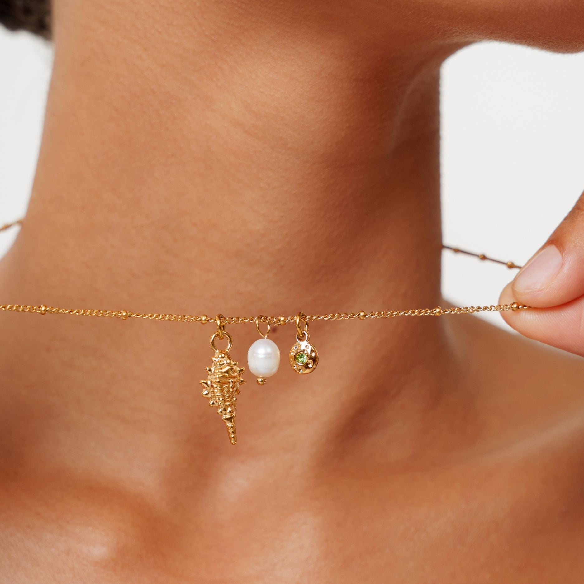 Athena Ocean Charms Necklace