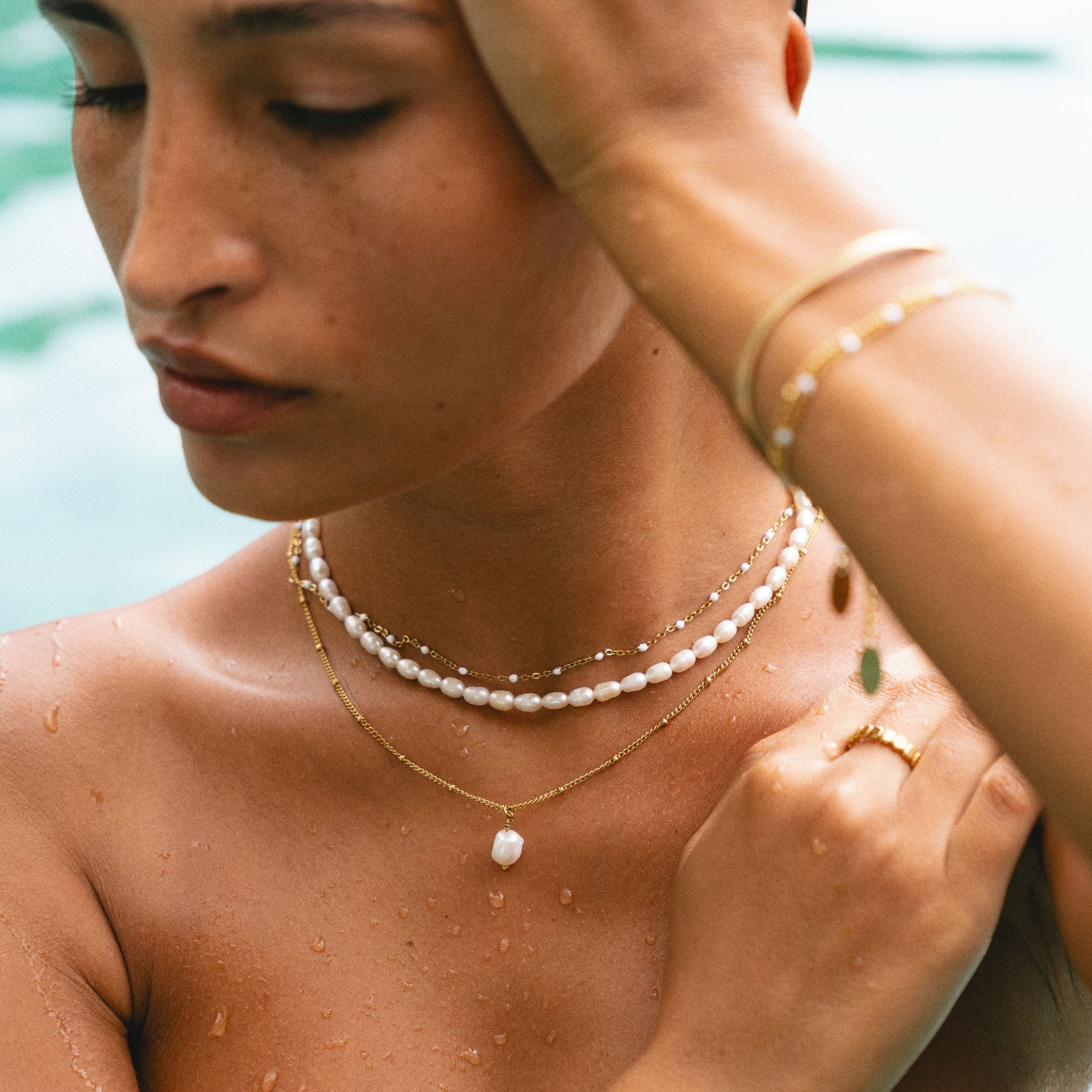 Athena Freshwater Pearl Choker