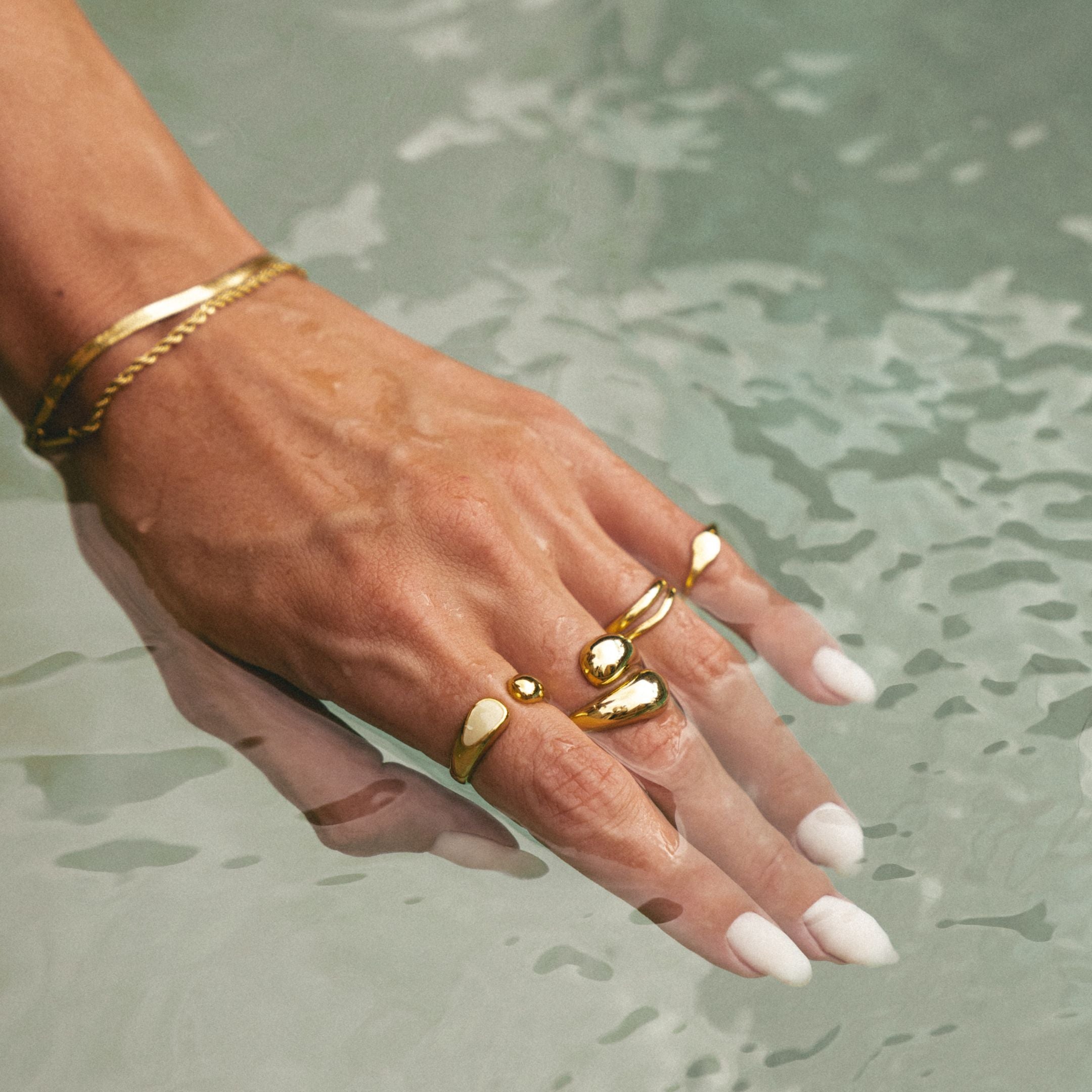 Athena Double Twist Ring