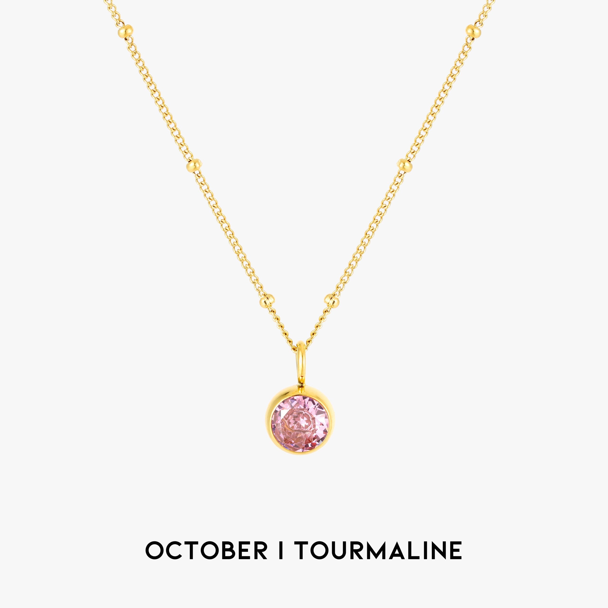 Athena Birthstone Necklace