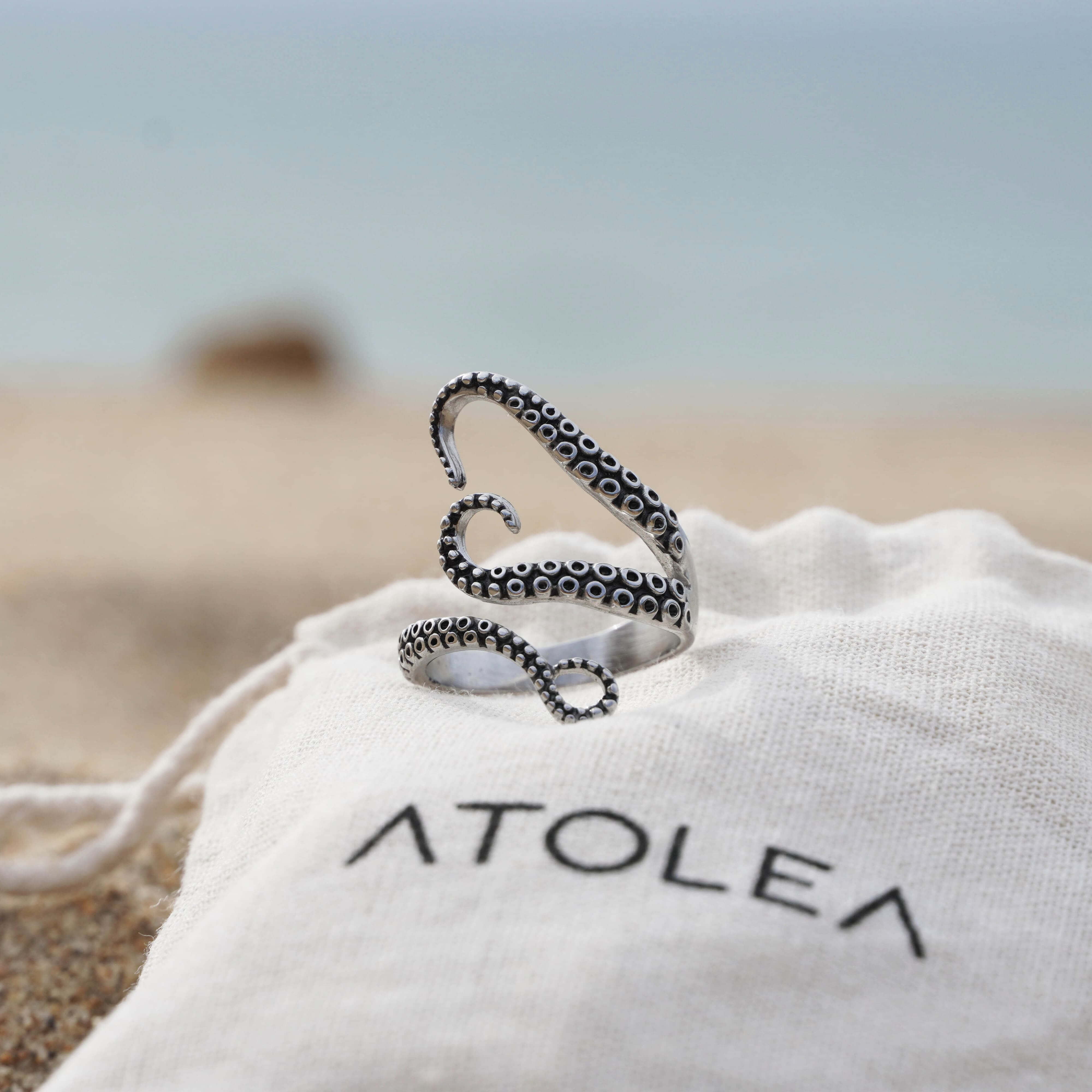 Athena Octopus Ring