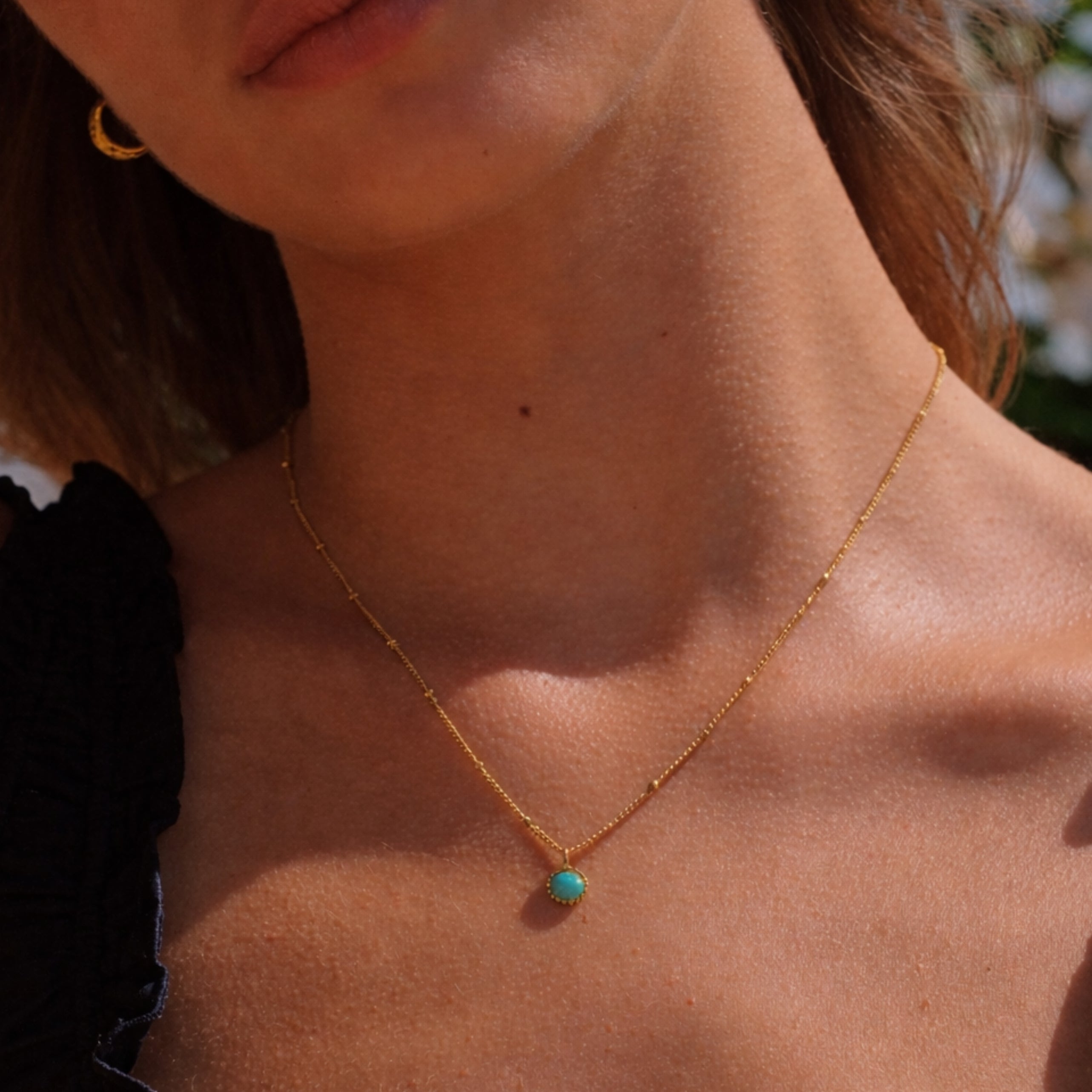 Athena Petite Opal Necklace
