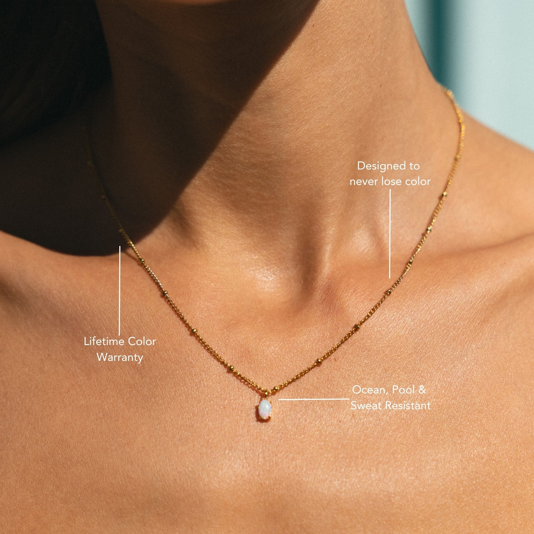 Athena Opal Necklace