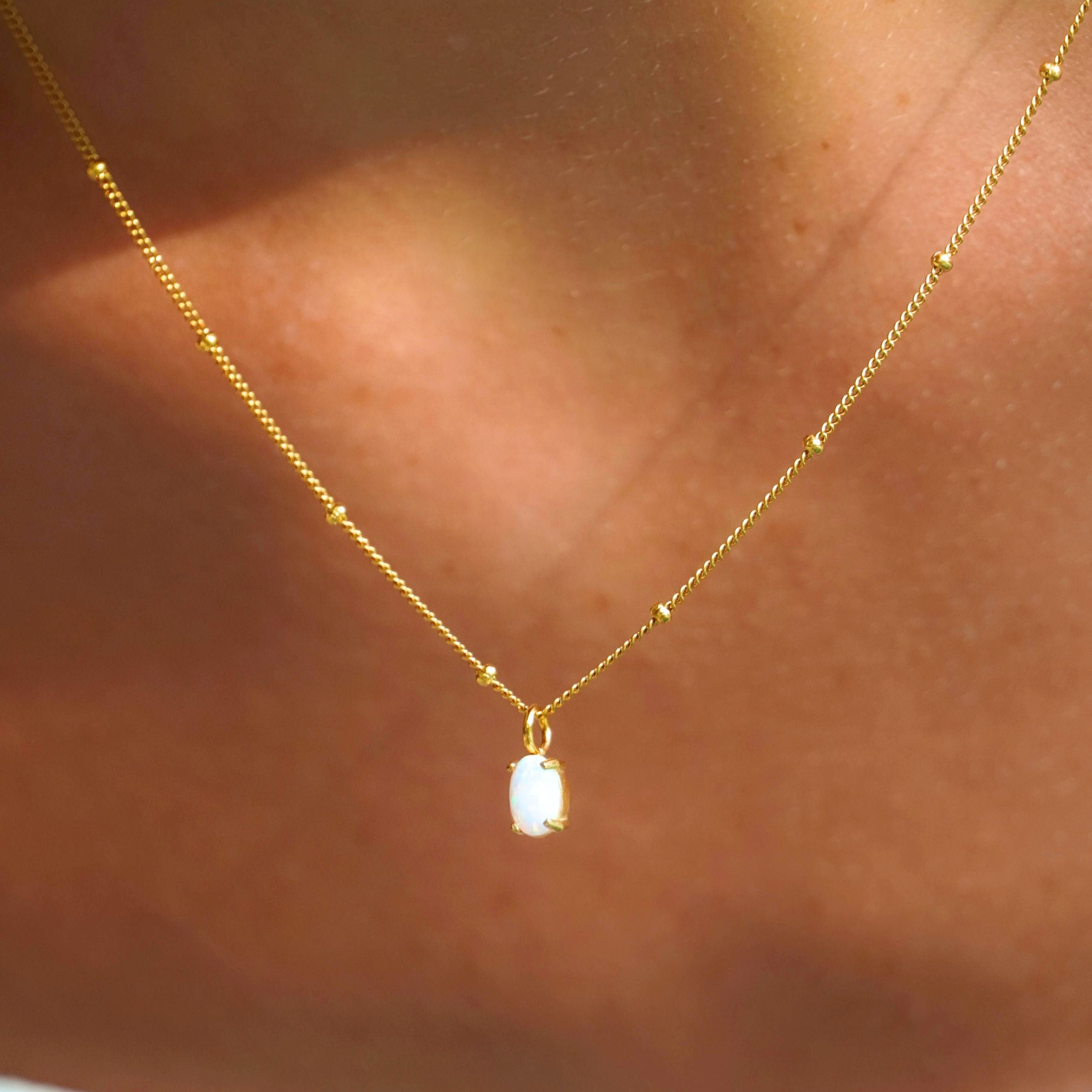 Athena Opal Necklace