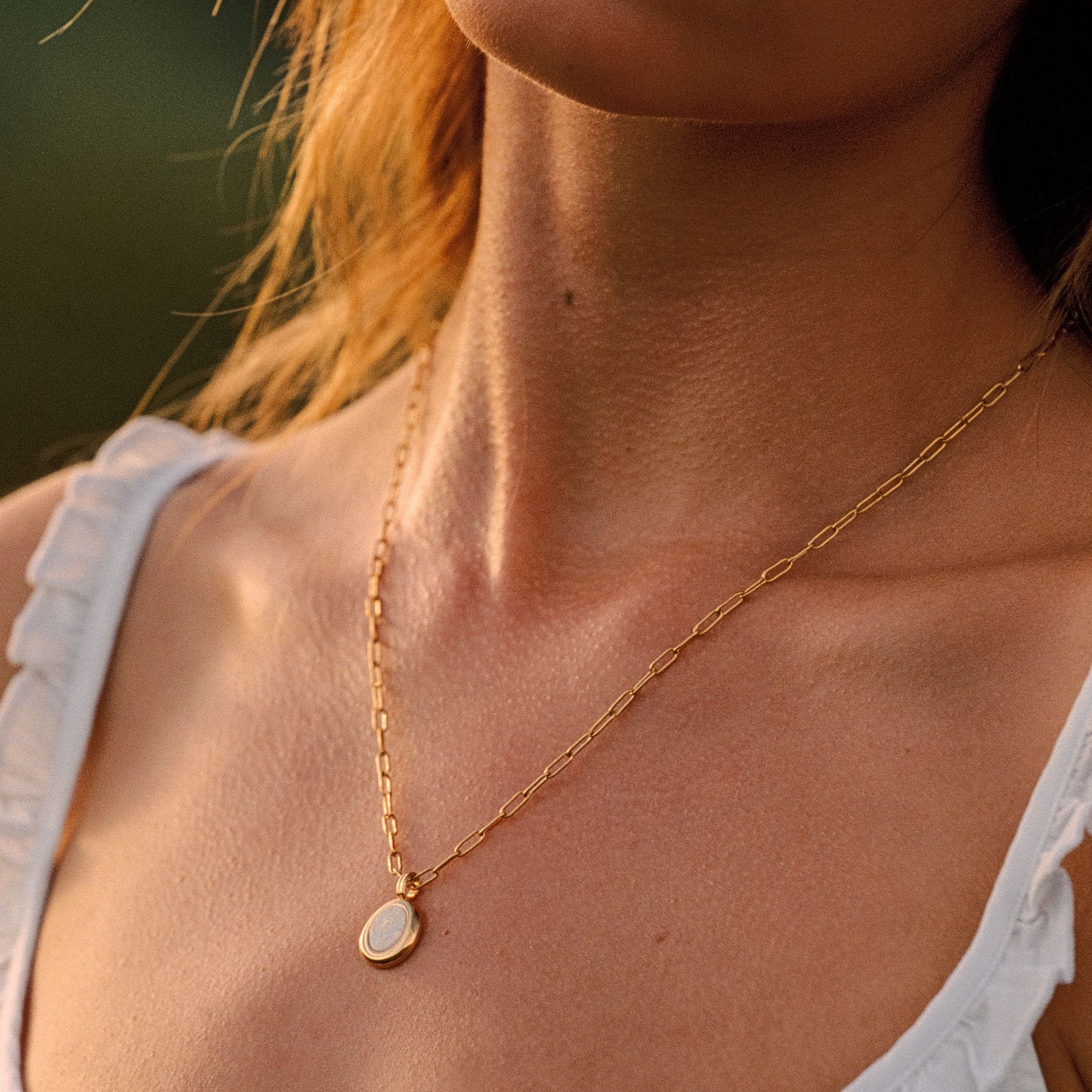 Athena Opal Aura Necklace