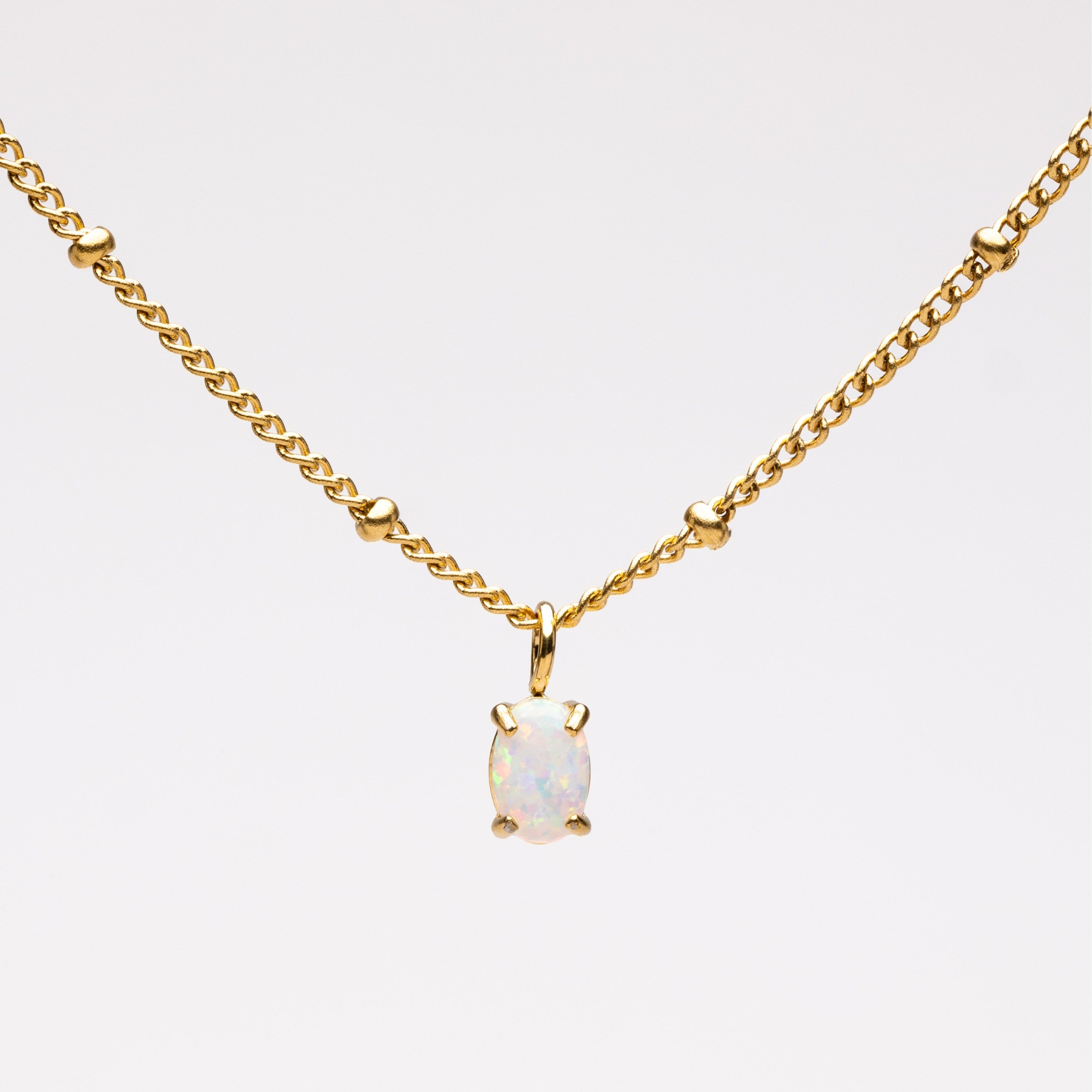 Athena Opal Necklace
