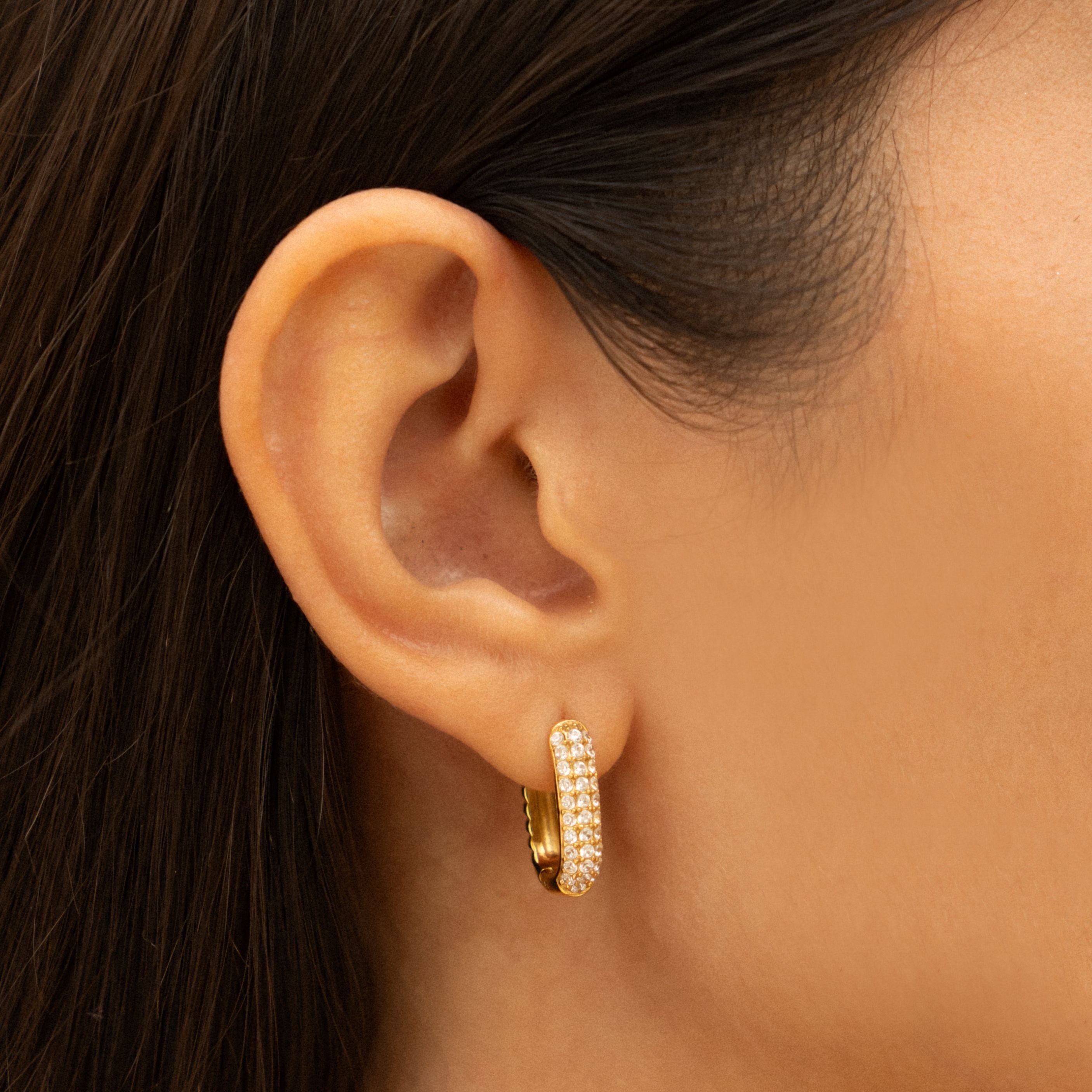 Athena Glacier Hoops