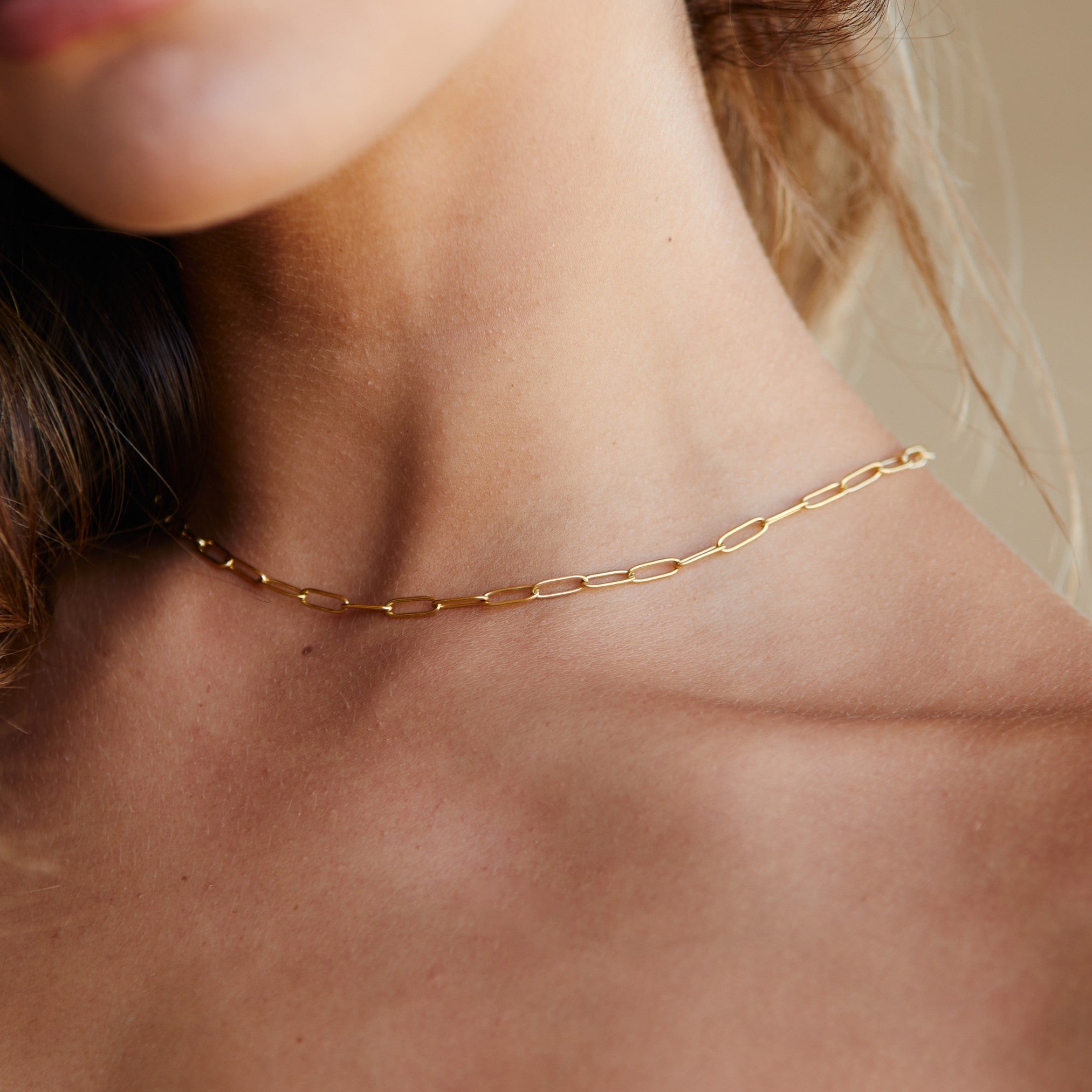 Athena "Cozumel" Paperclip Choker