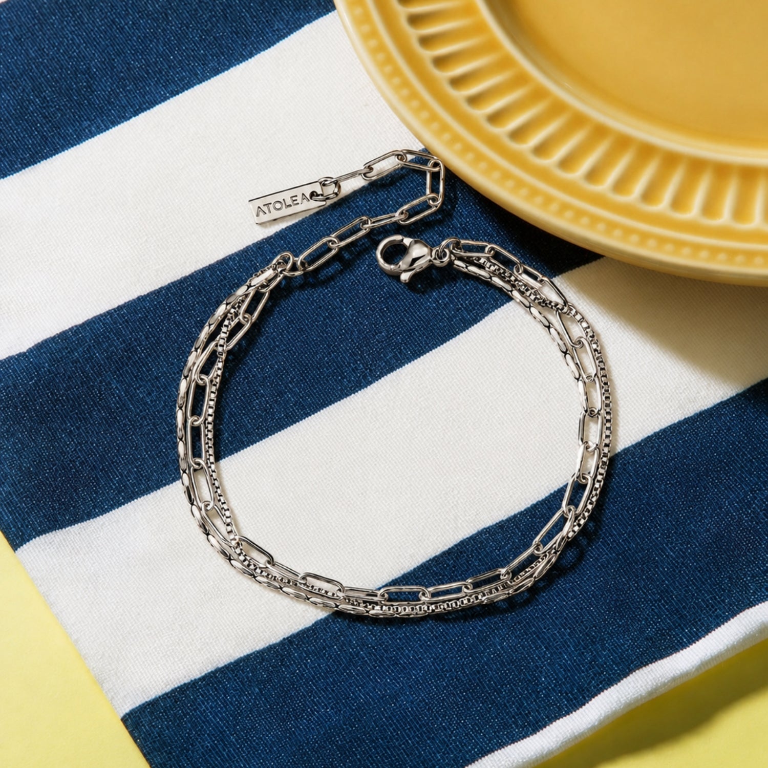 Athena Golden Layered Bracelet
