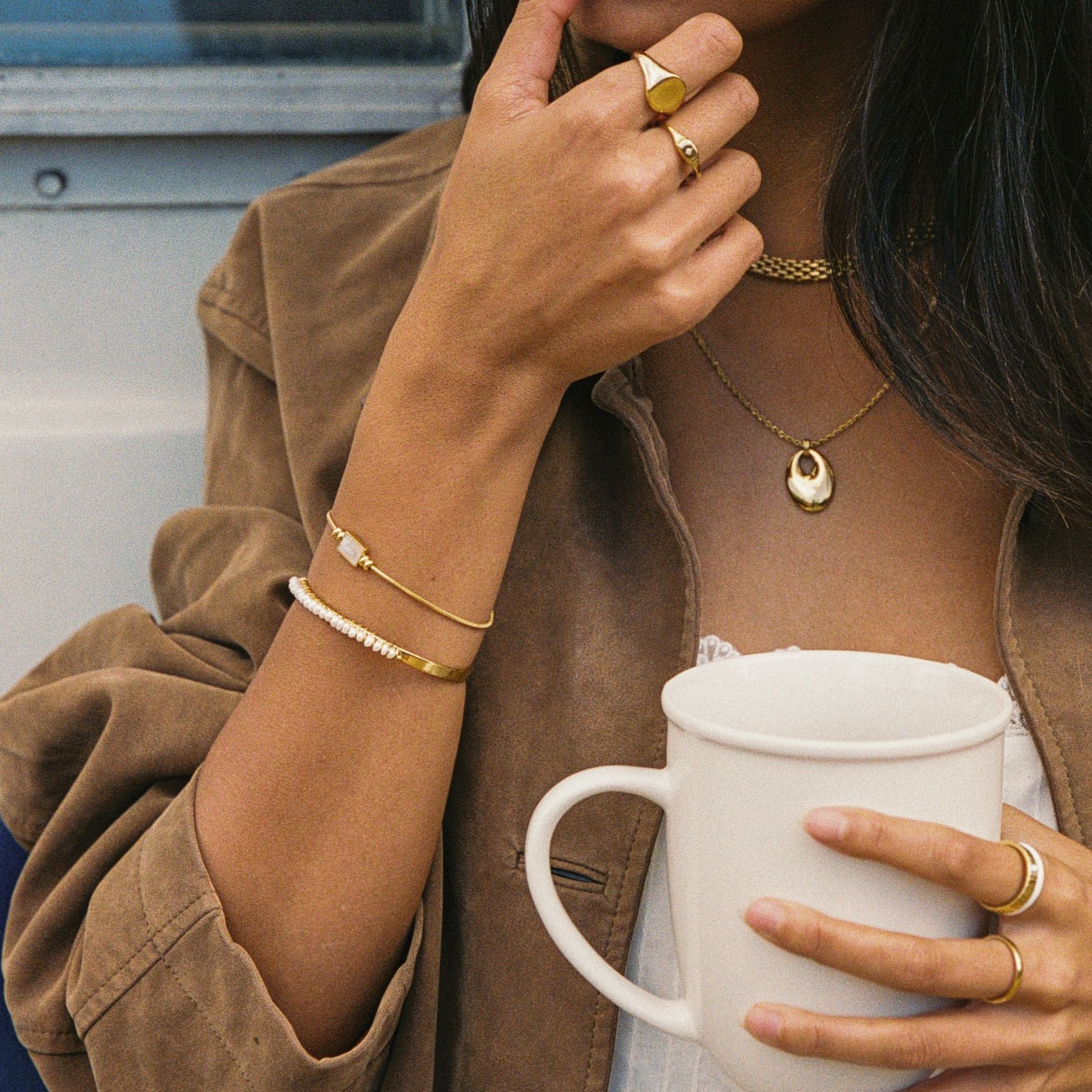 Athena Pearly Cuff