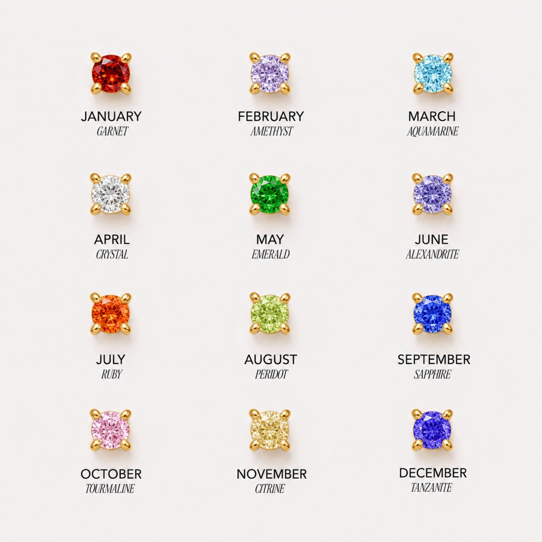 Athena Custom Birthstone Bracelet