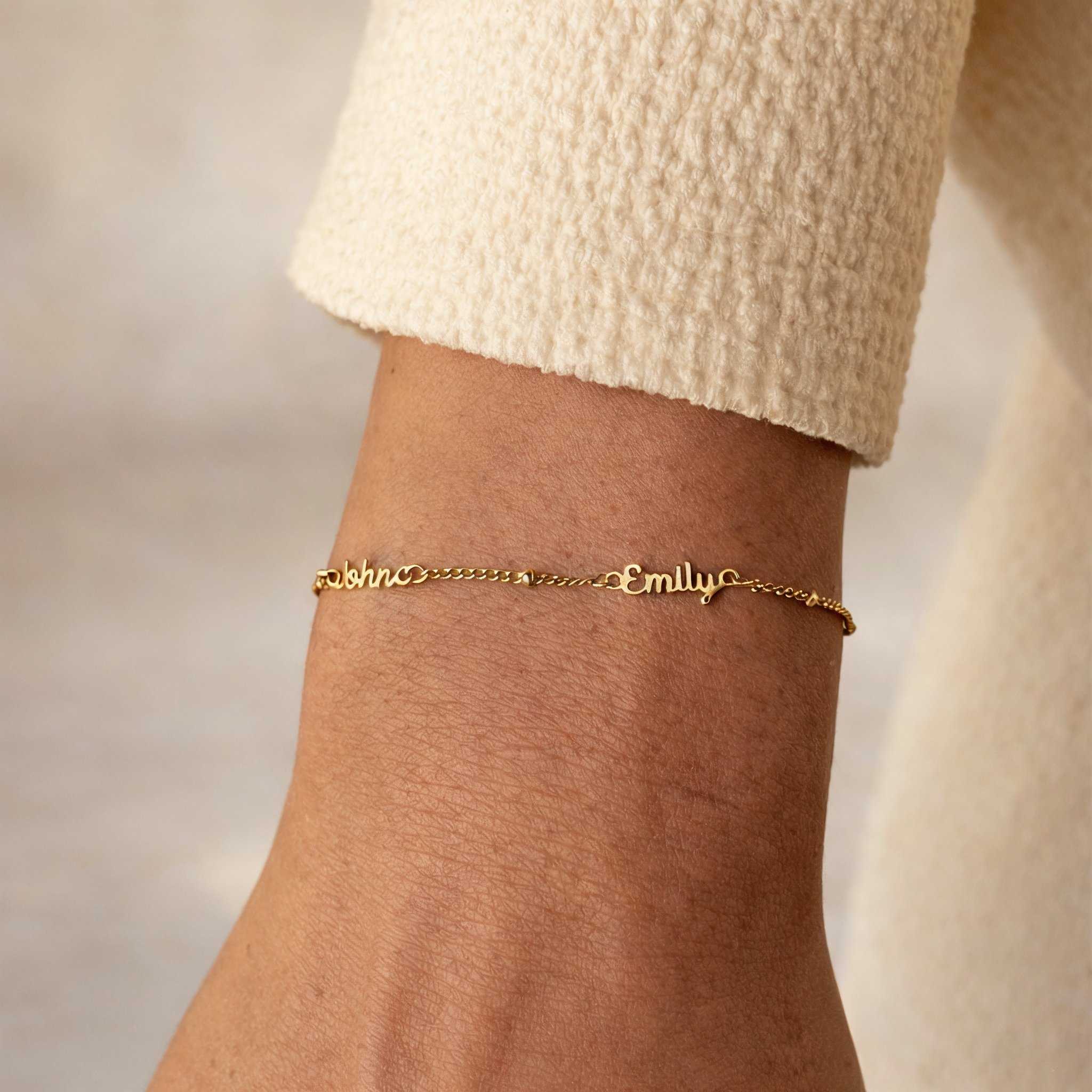 Athena Name Bracelet