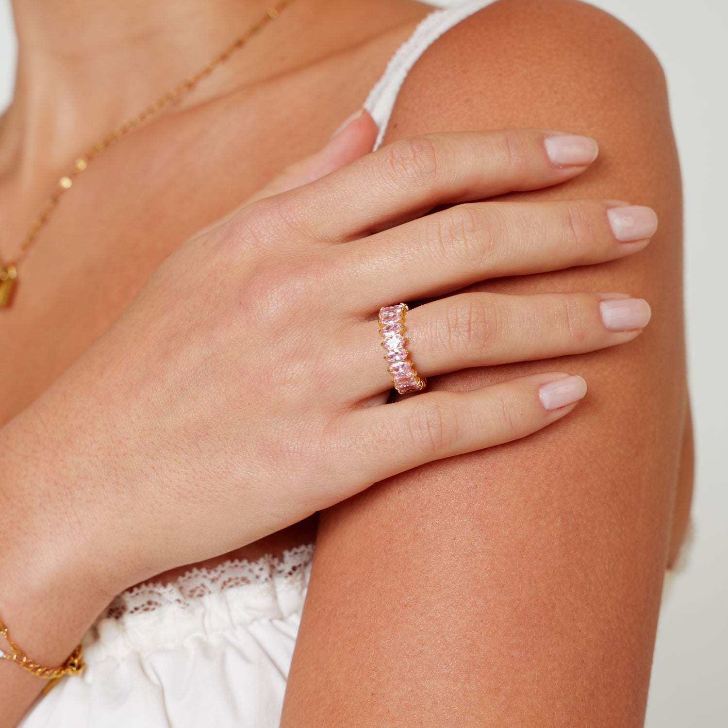 Athena Birthstone Eternity Ring