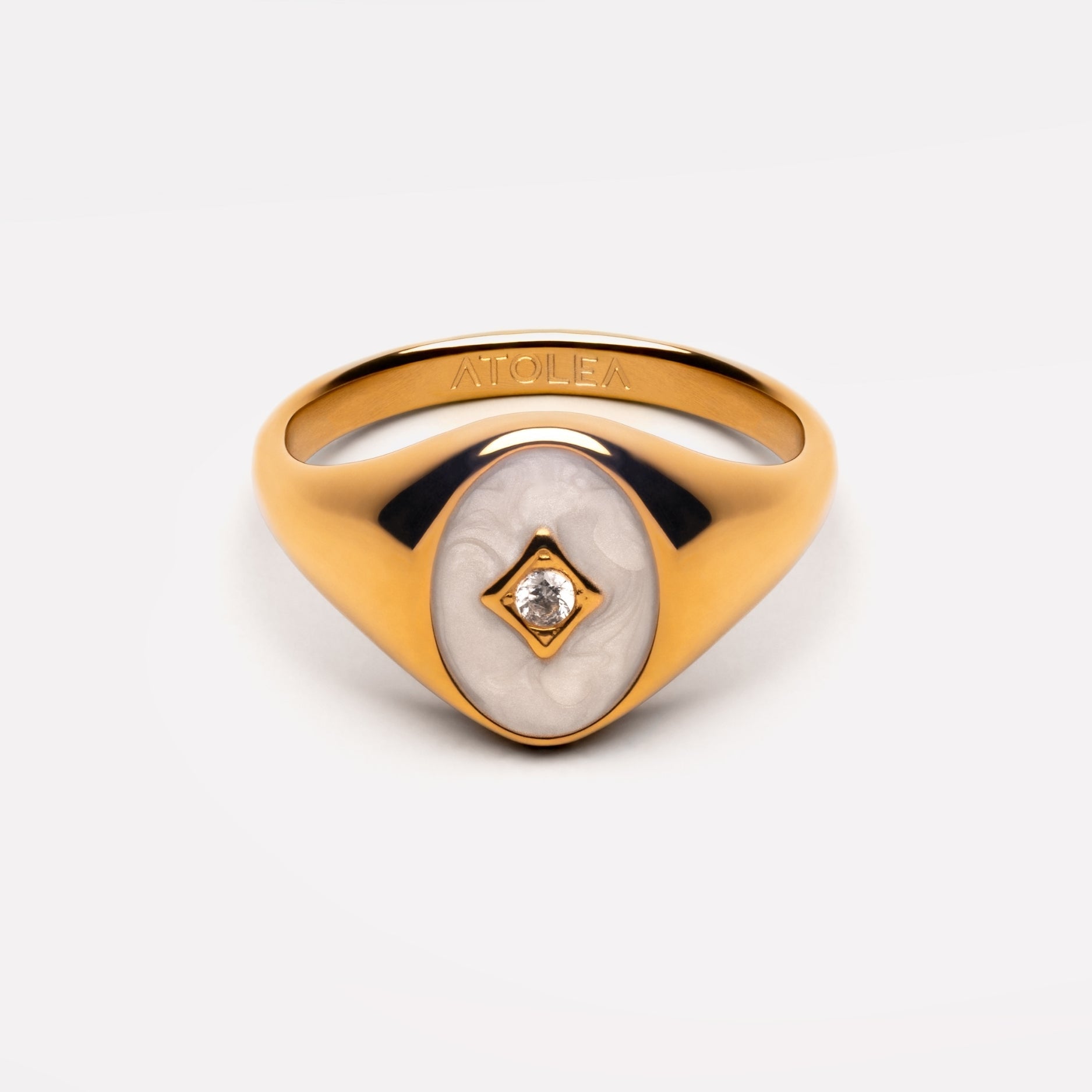 Athena Polar Signet Ring