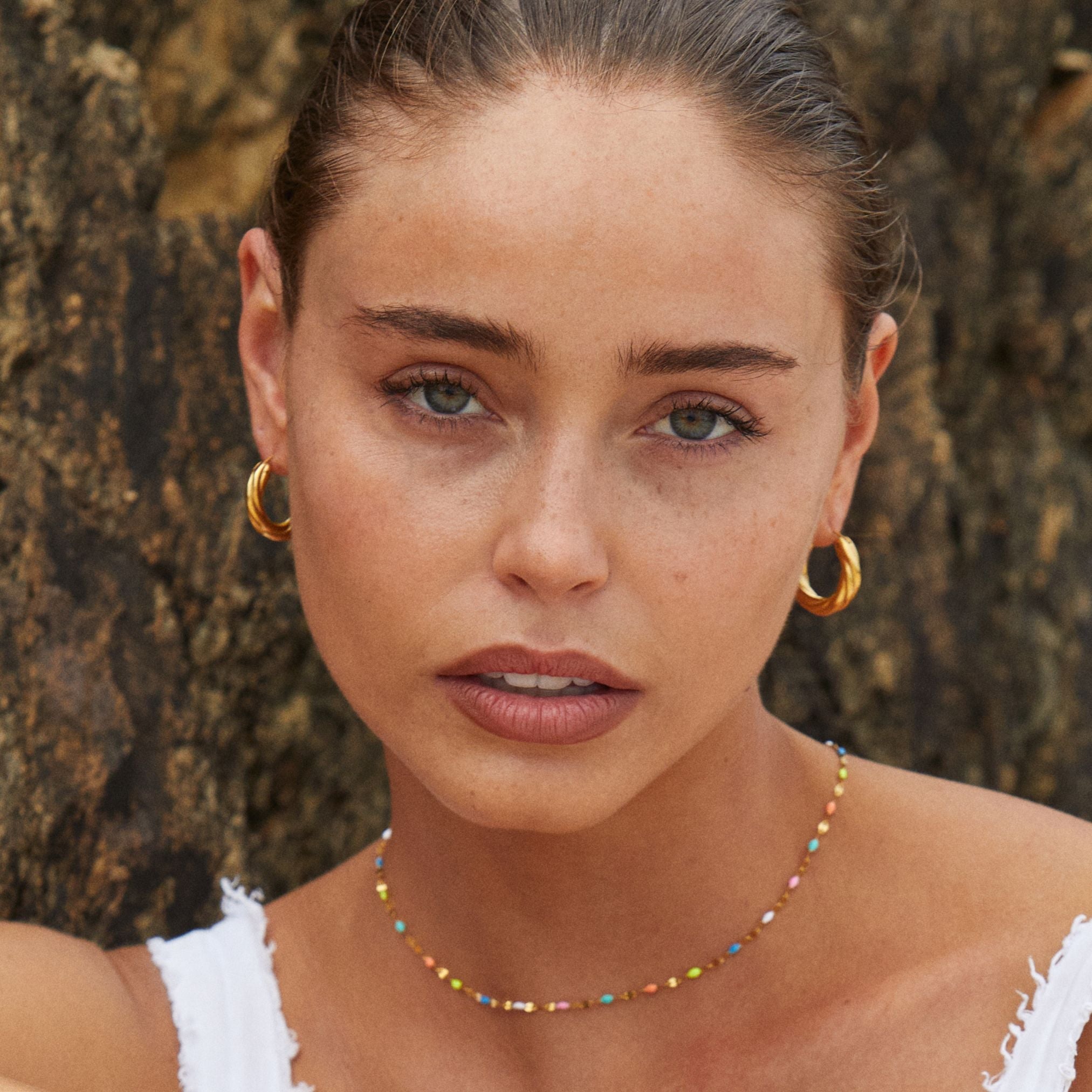 Athena Rainbow Dainty Choker
