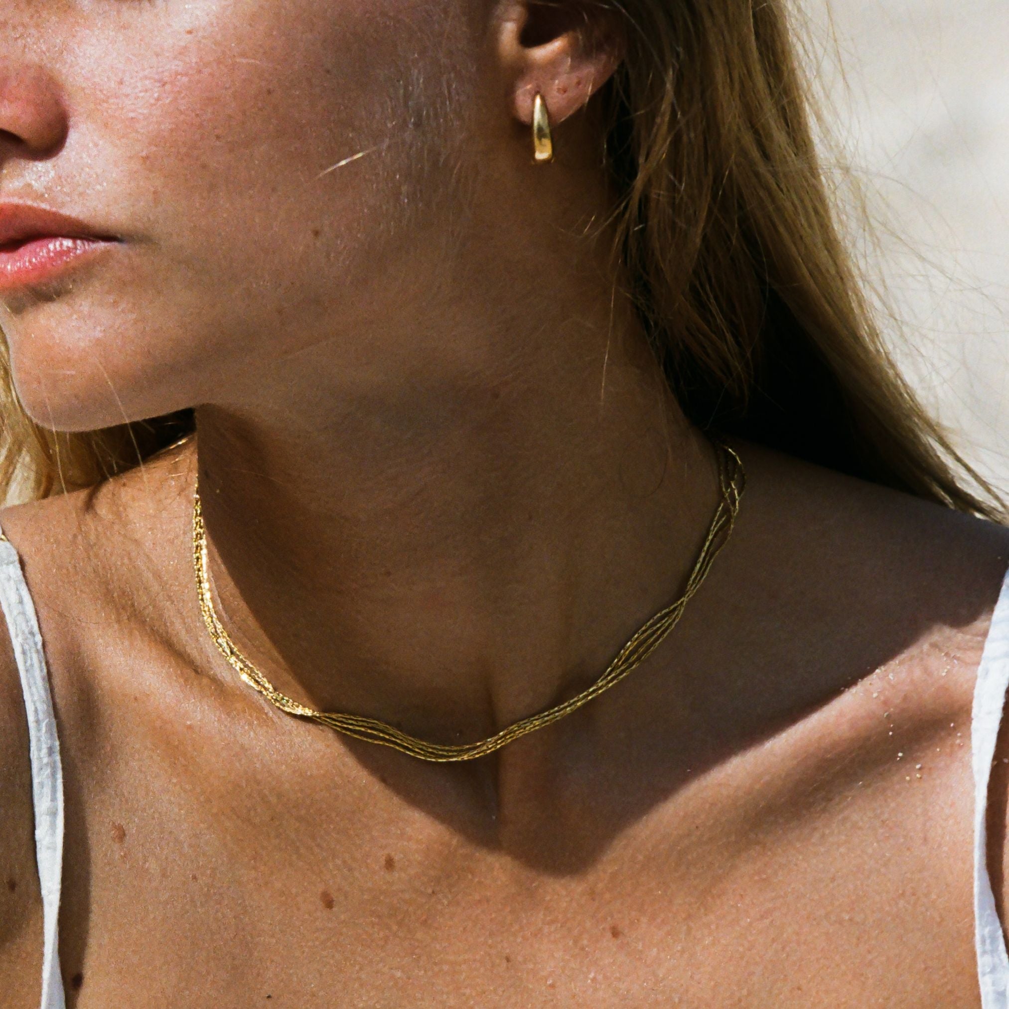 Athena "Riviera" Layered Choker