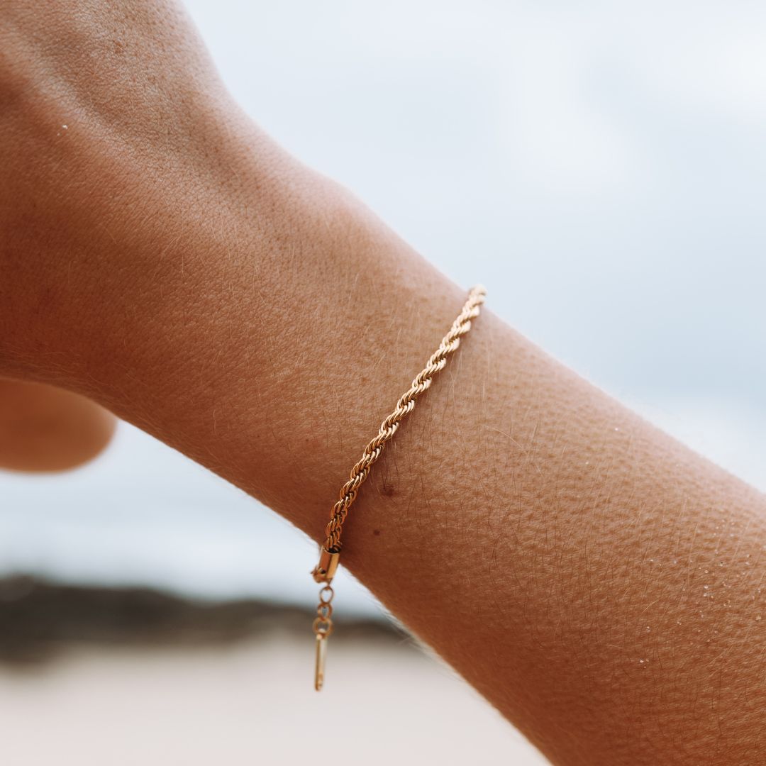 Athena "Calvi" Rope Chain Bracelet