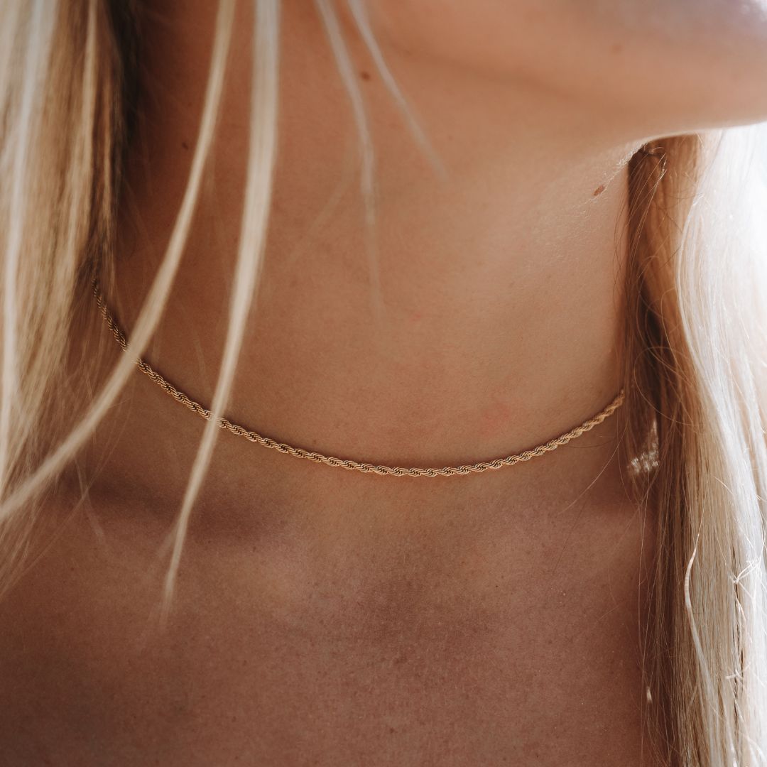 Athena "Calvi" Rope Chain Necklace