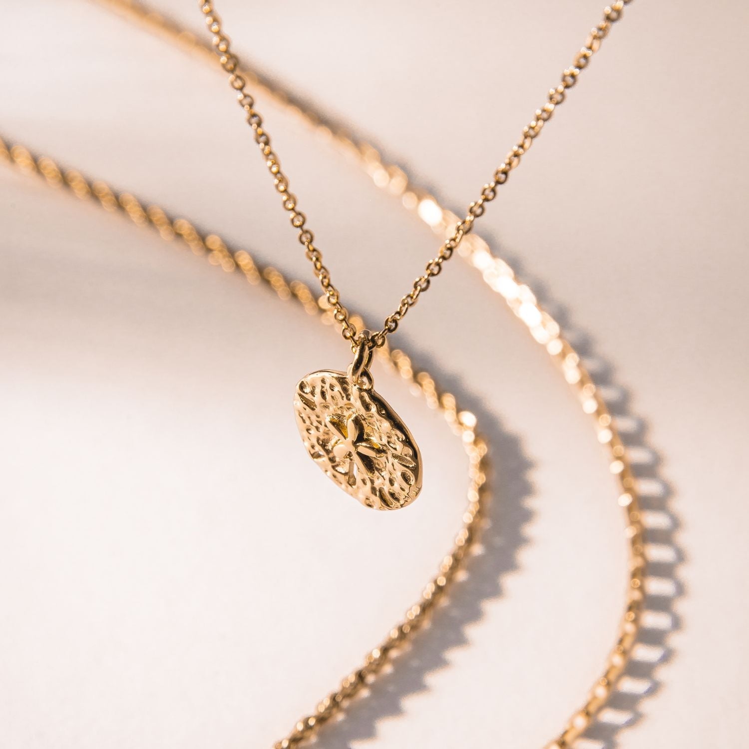 Athena Sand Dollar Necklace