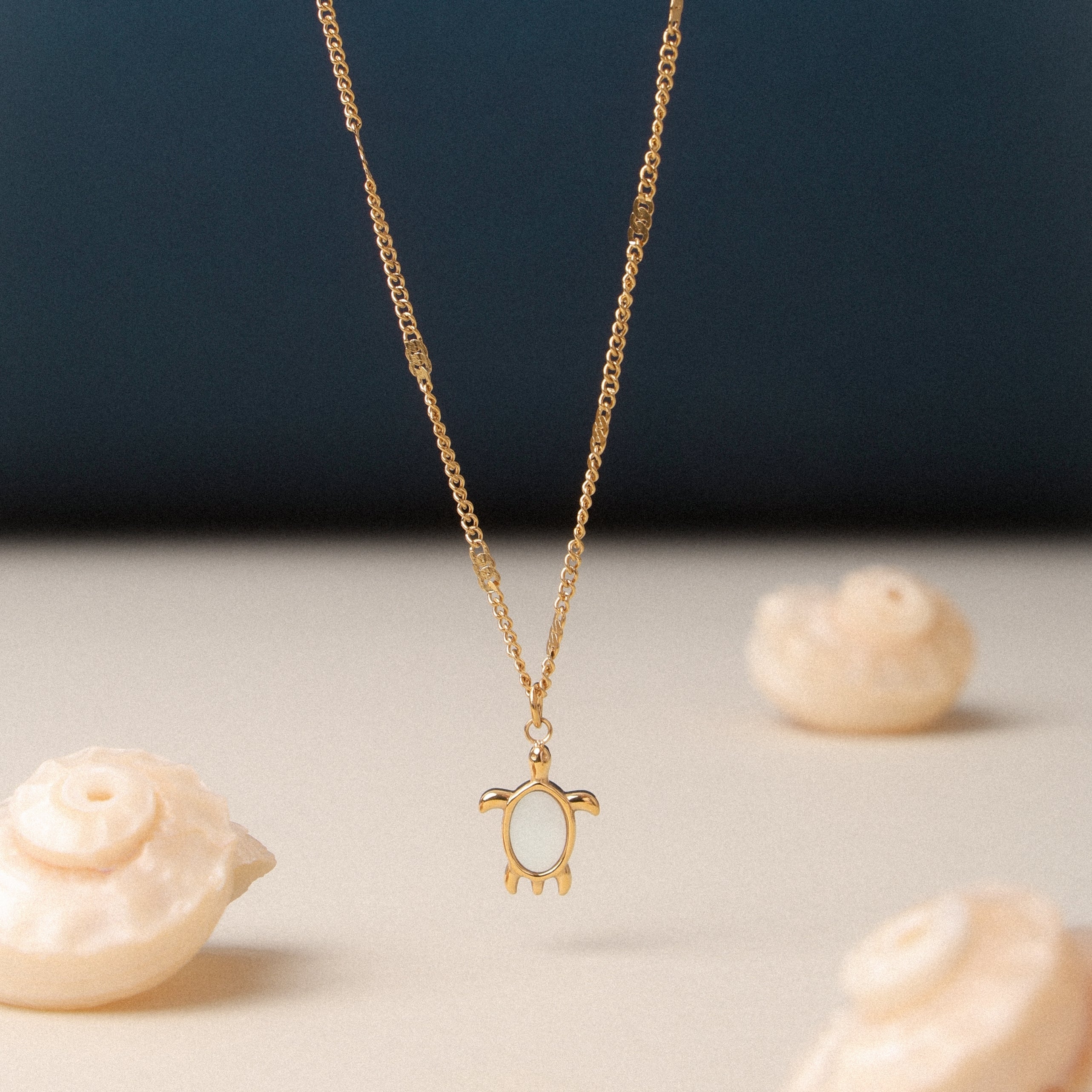 Athena Turtle Guardian Necklace