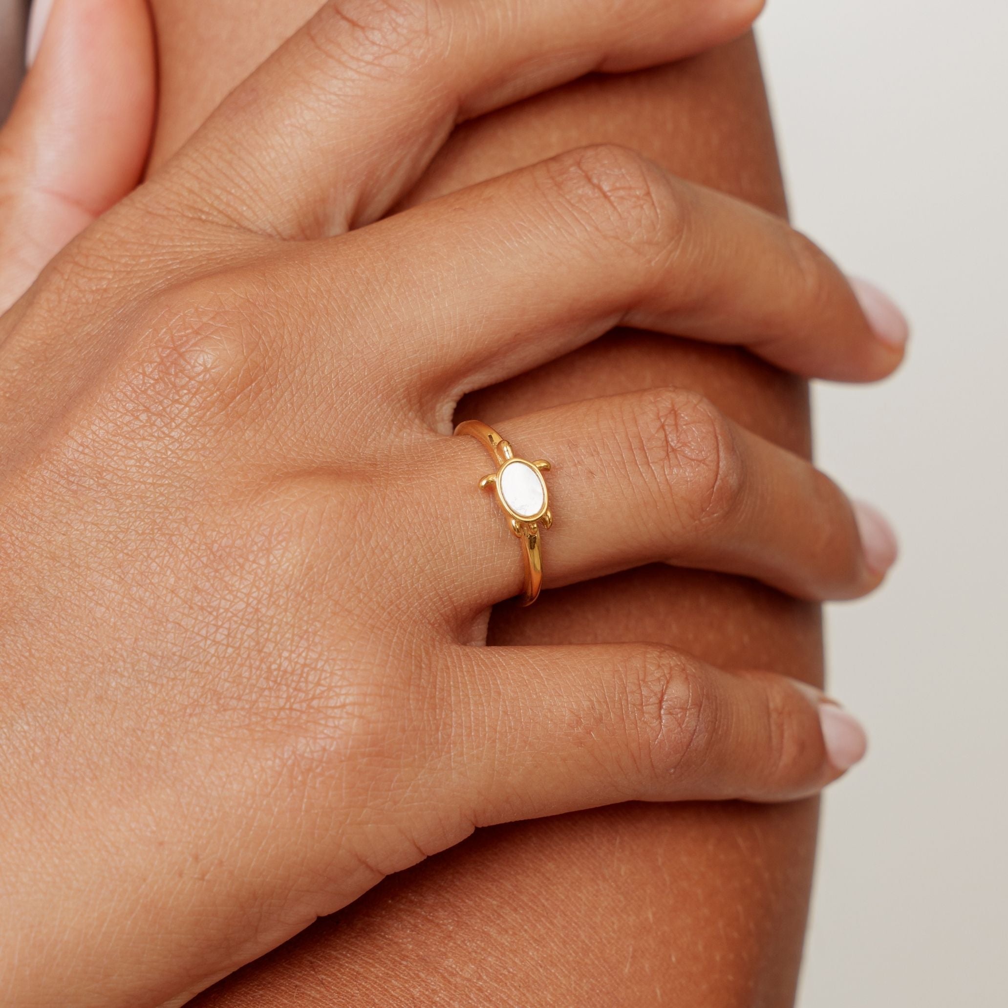 Athena Sea Turtle Ring