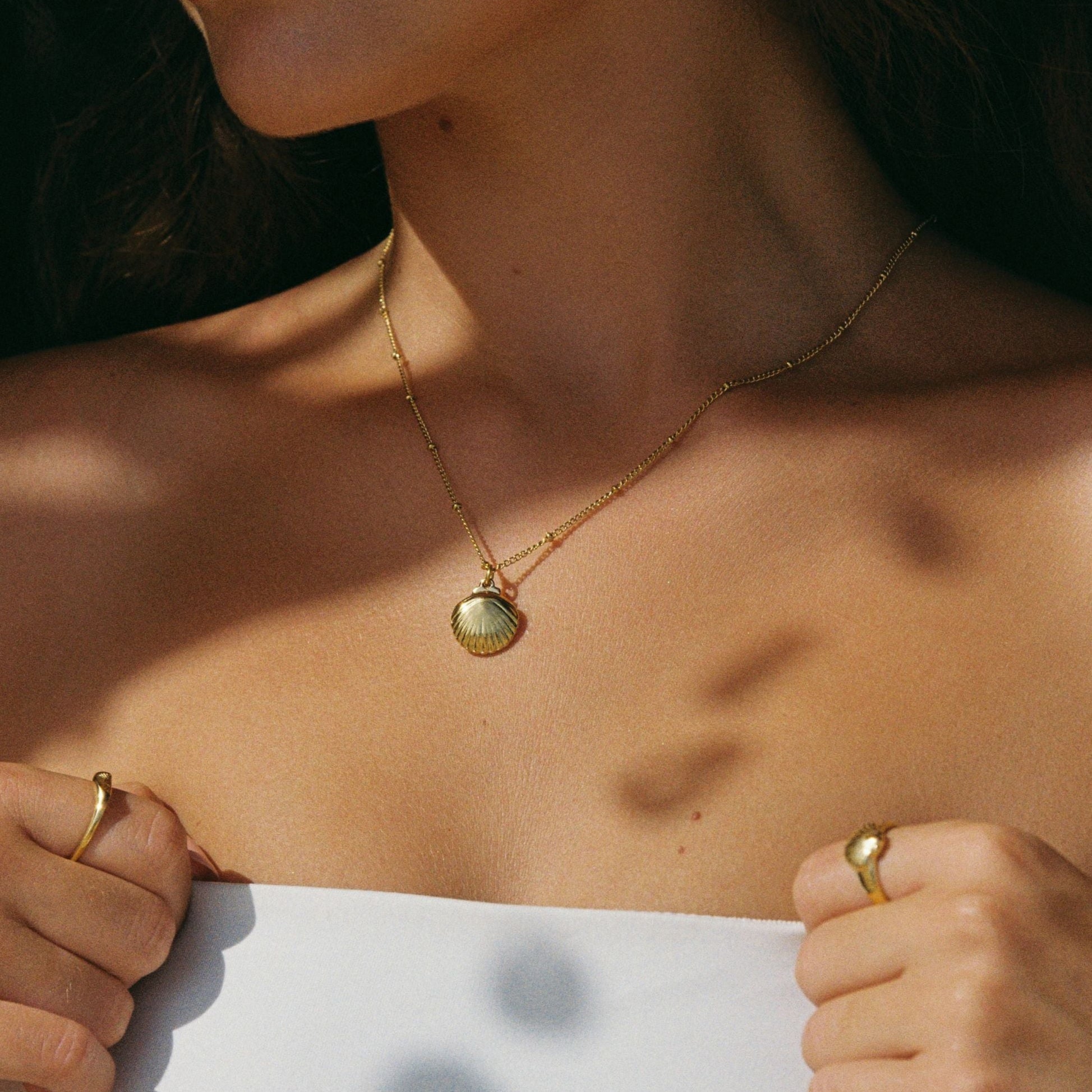Athena Seashell Necklace