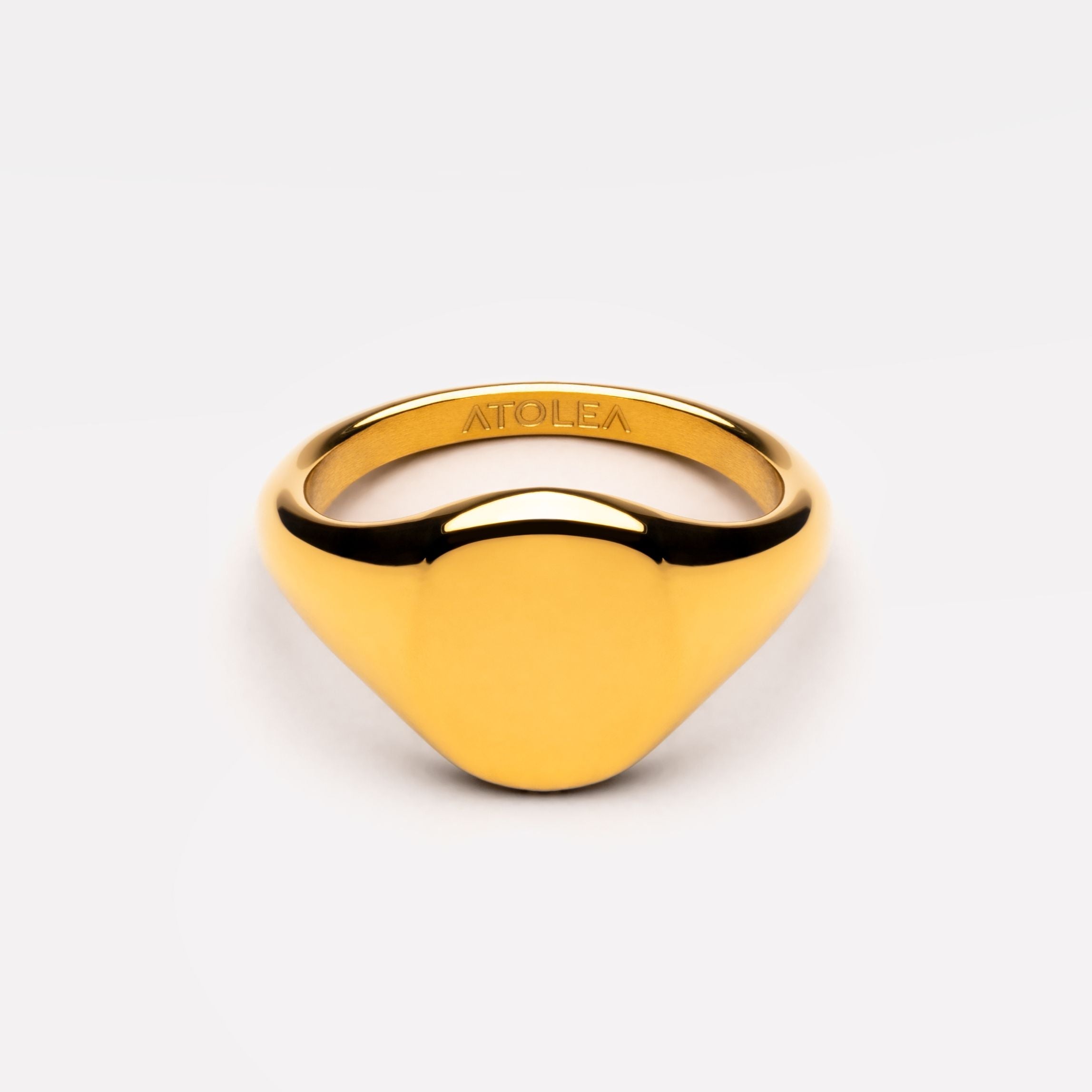Athena Oval Signet Ring